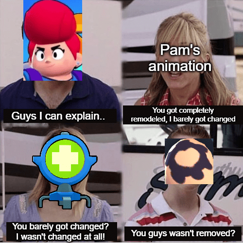 Press F for Pam's tattoo Brawlstars
