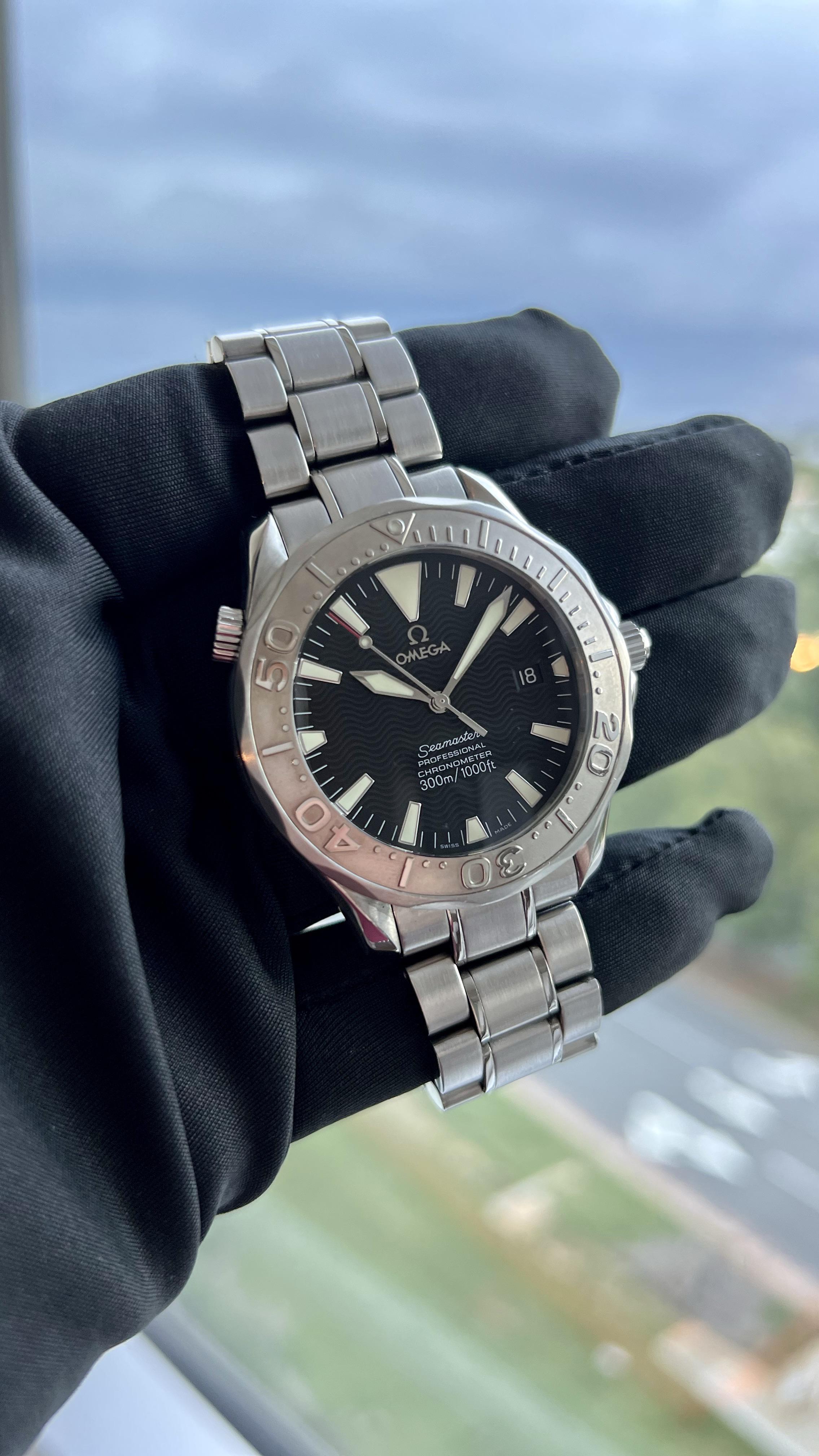 [WTS] Omega Seamaster 300m Professional 2230.50 White Gold Bezel r