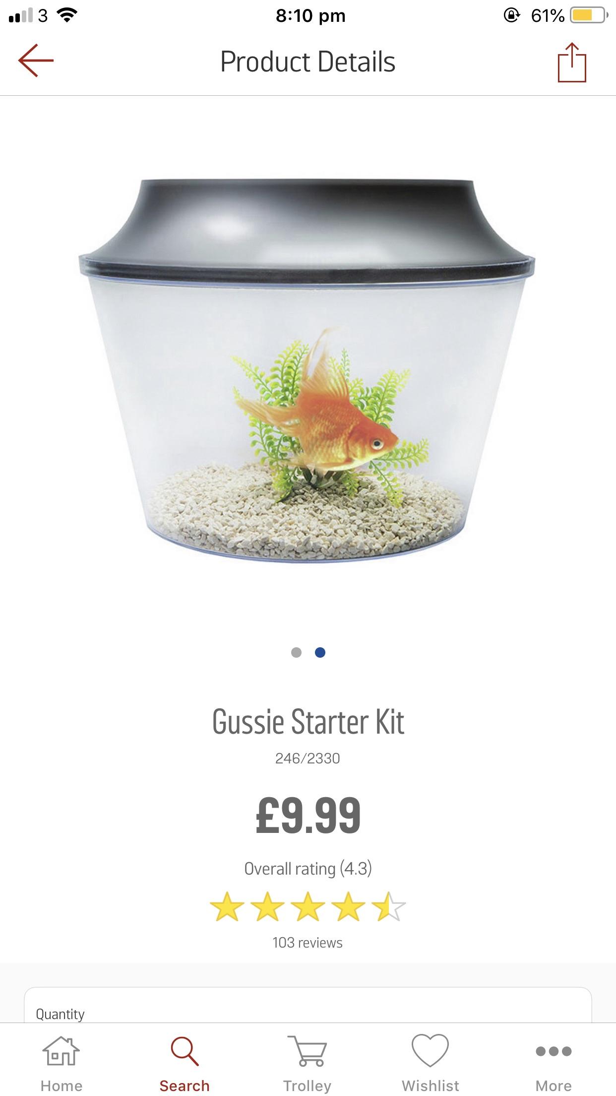 This aquarium Argos is currently selling r/shittyaquariums