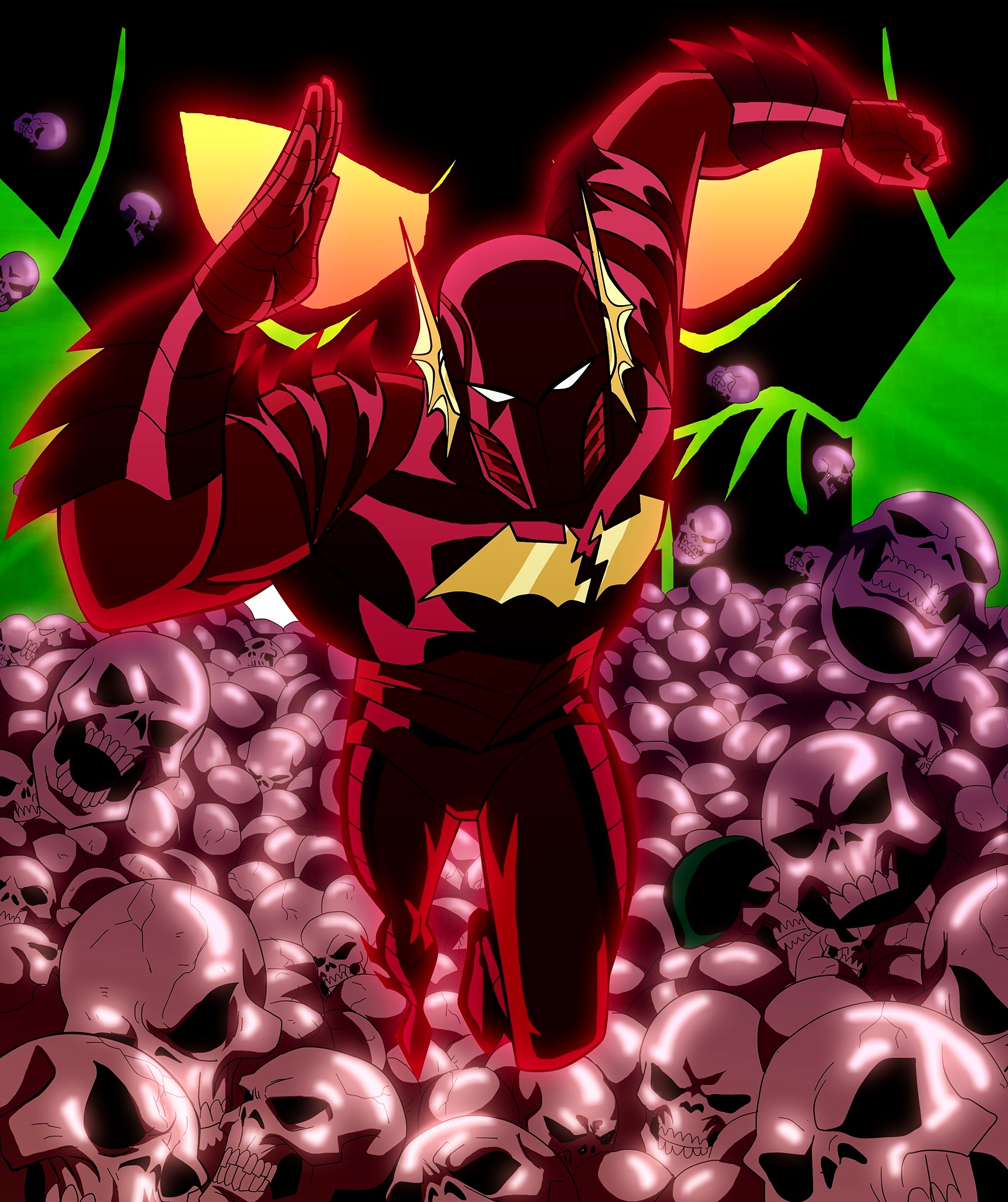 [Fanart] Red Death in Batman The Animated Series by DemonAnelot r