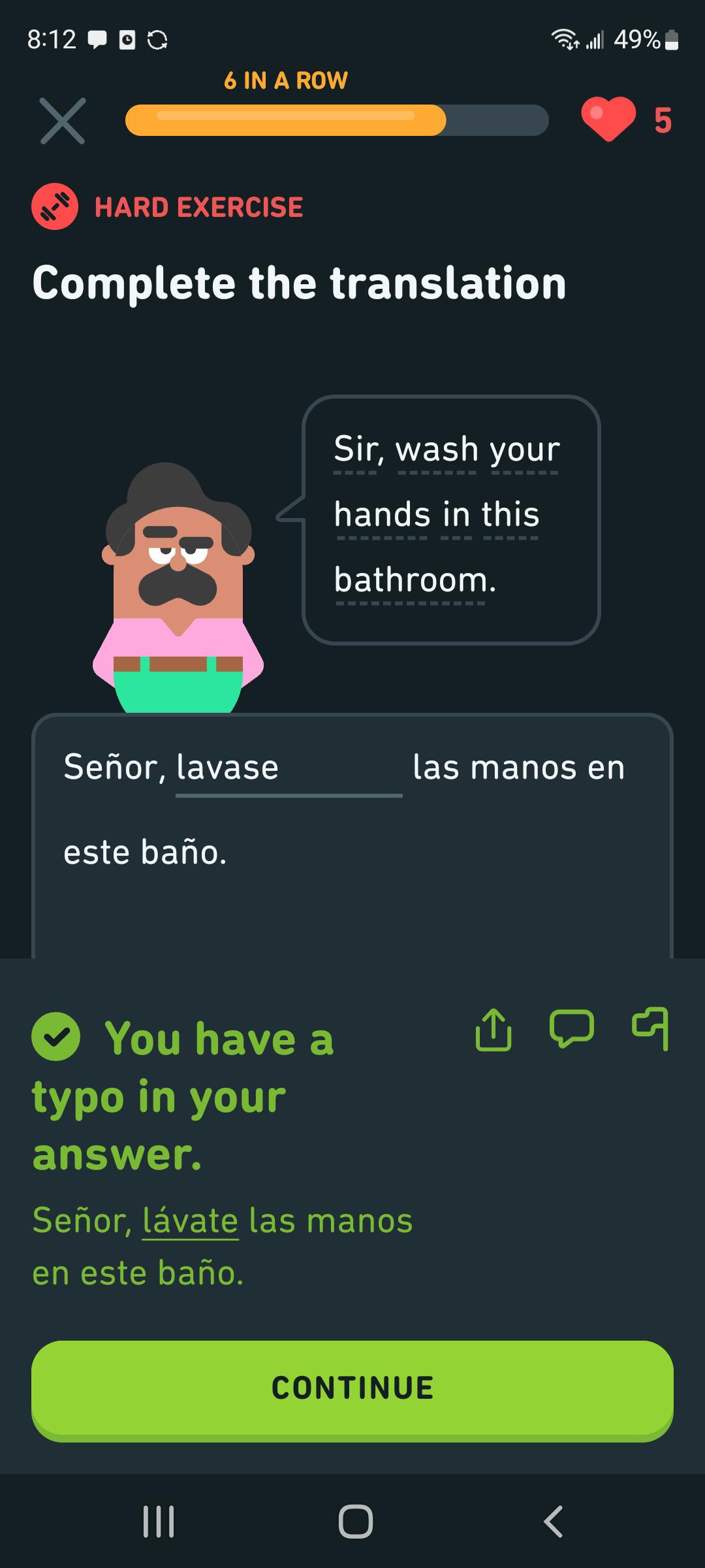 why would it be te if its formal? r/duolingo