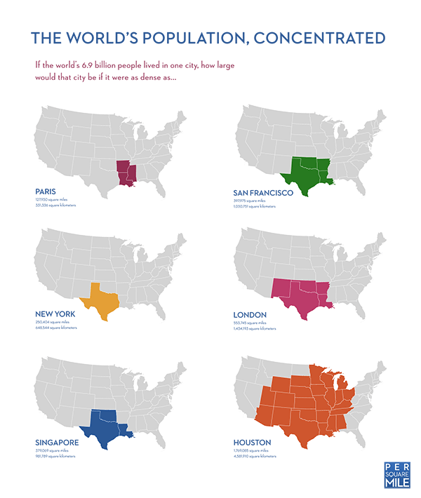 Population Density is fun! r/MapPorn