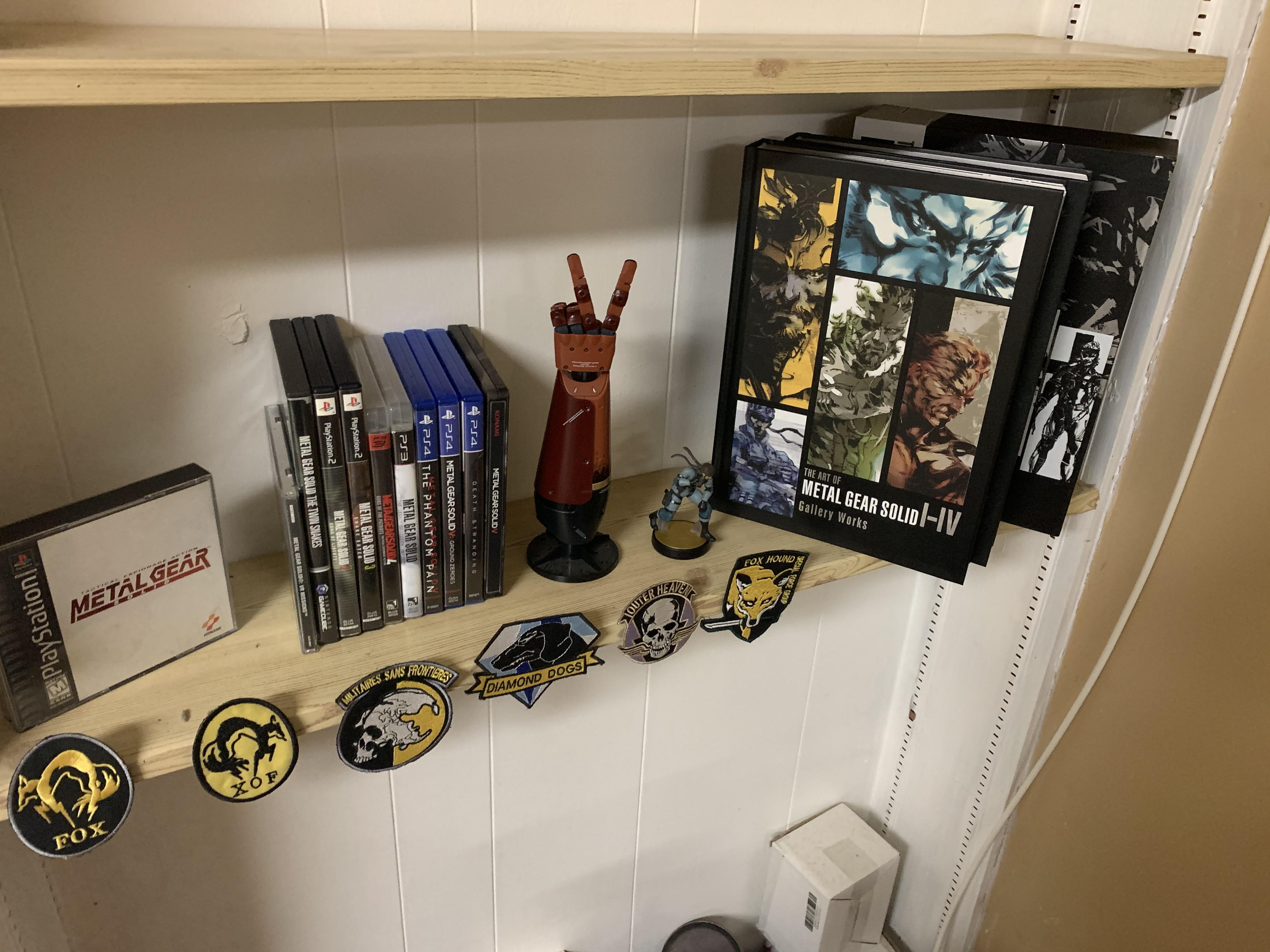 My Metal Gear Solid shelf, what do ya think? r/metalgearsolid