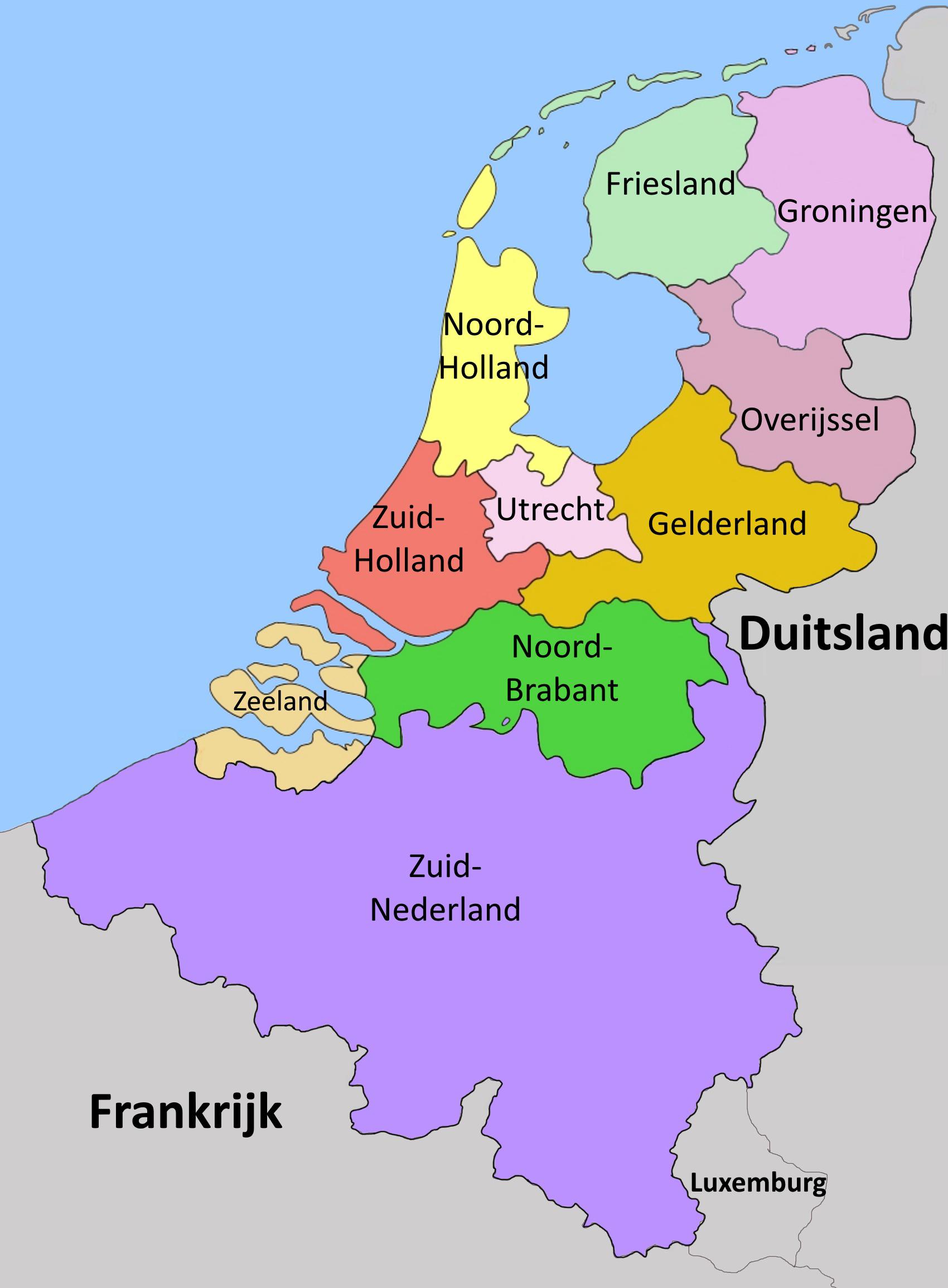 Nederland maar de meest geupvotede comment mag een provincie uitwissen