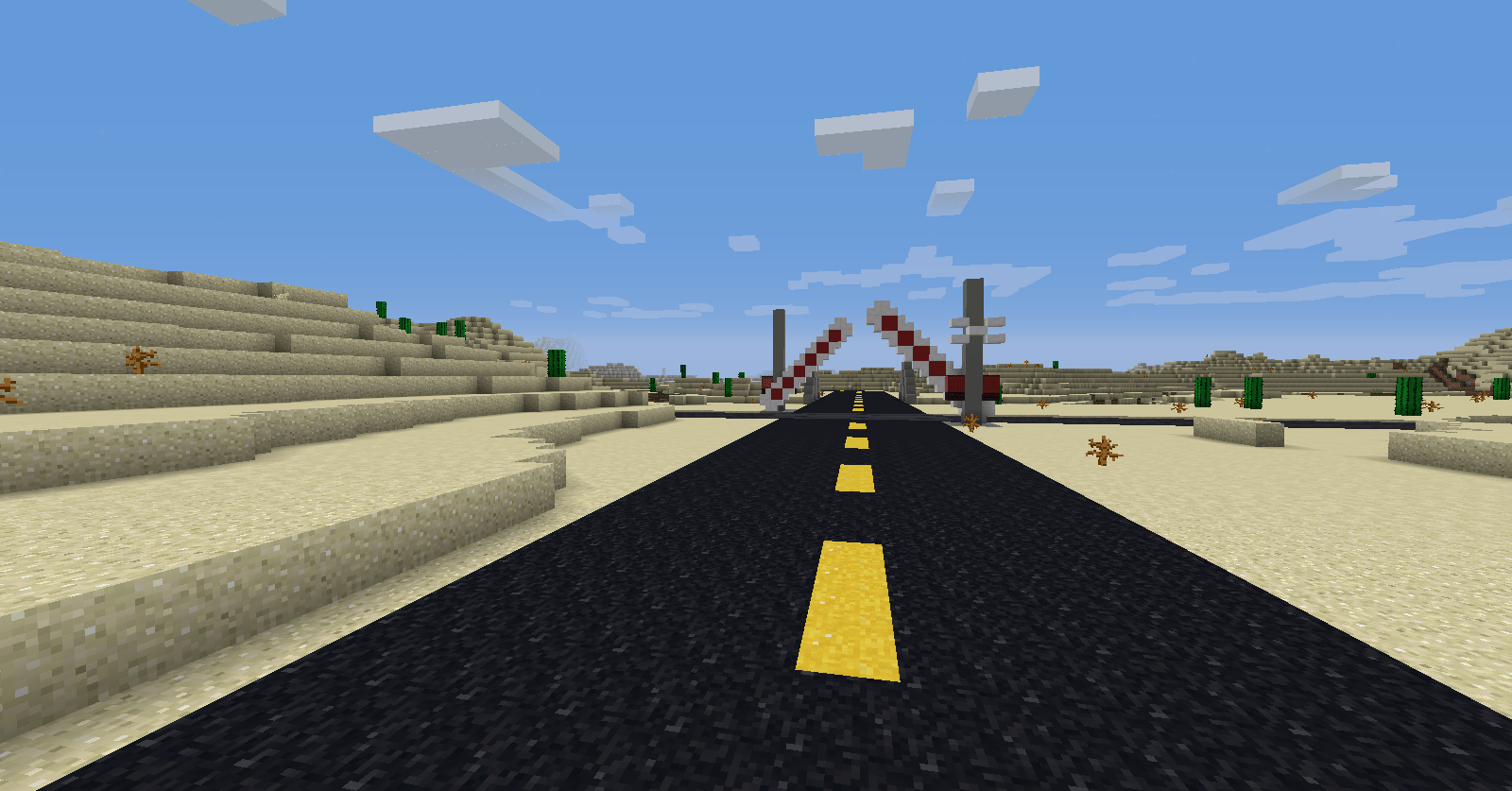Desert Road r/Minecraft