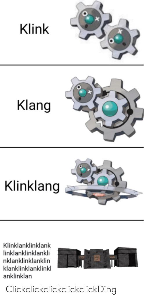 I like the new Klink evolution line r/PokemonSwordAndShield