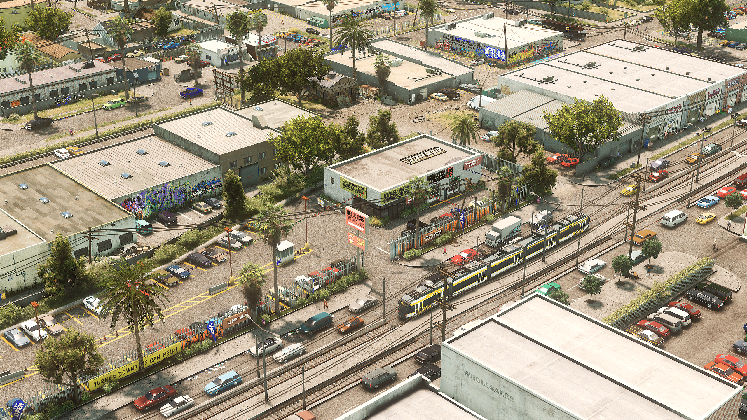 Used car dealership r/CitiesSkylines