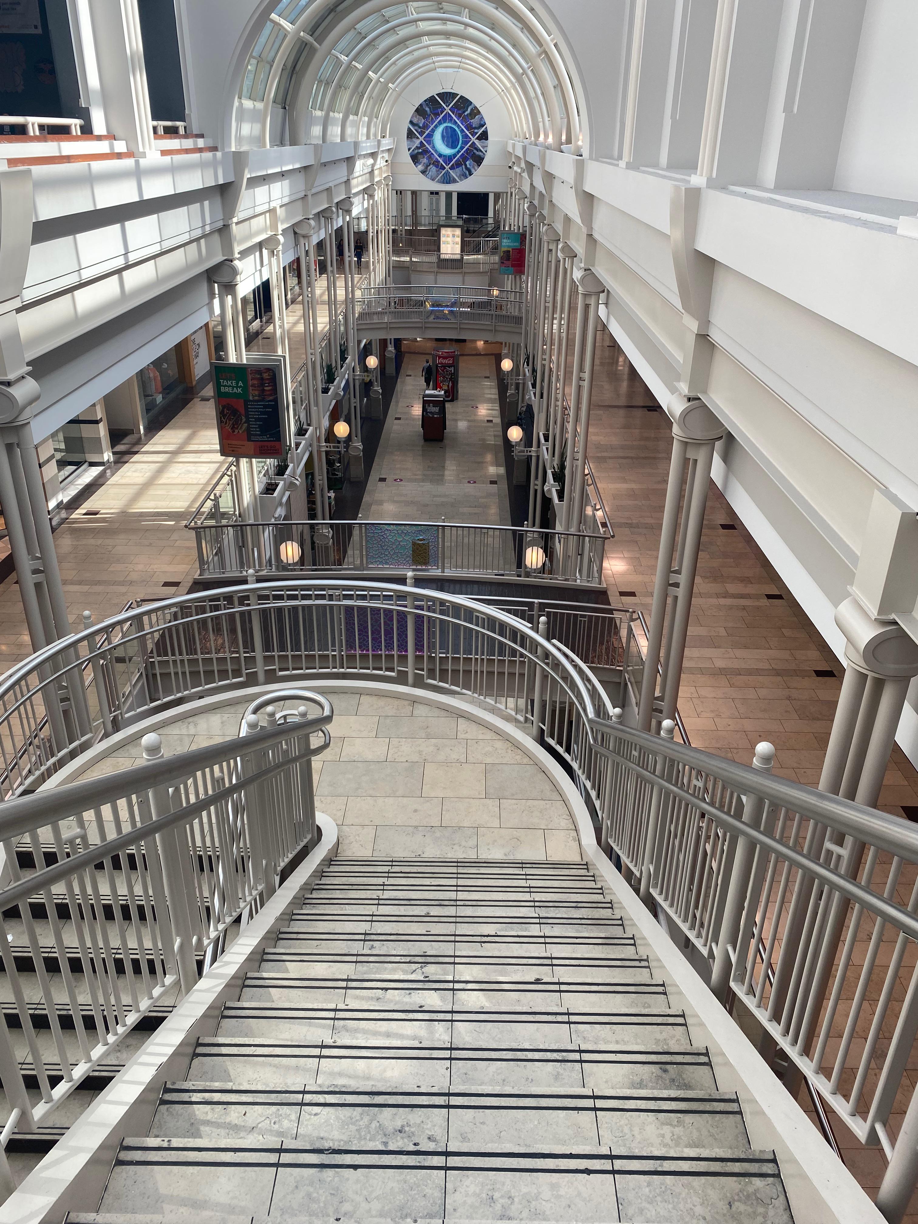 Circle Center, as seen on a Wednesday 5P. r/indianapolis