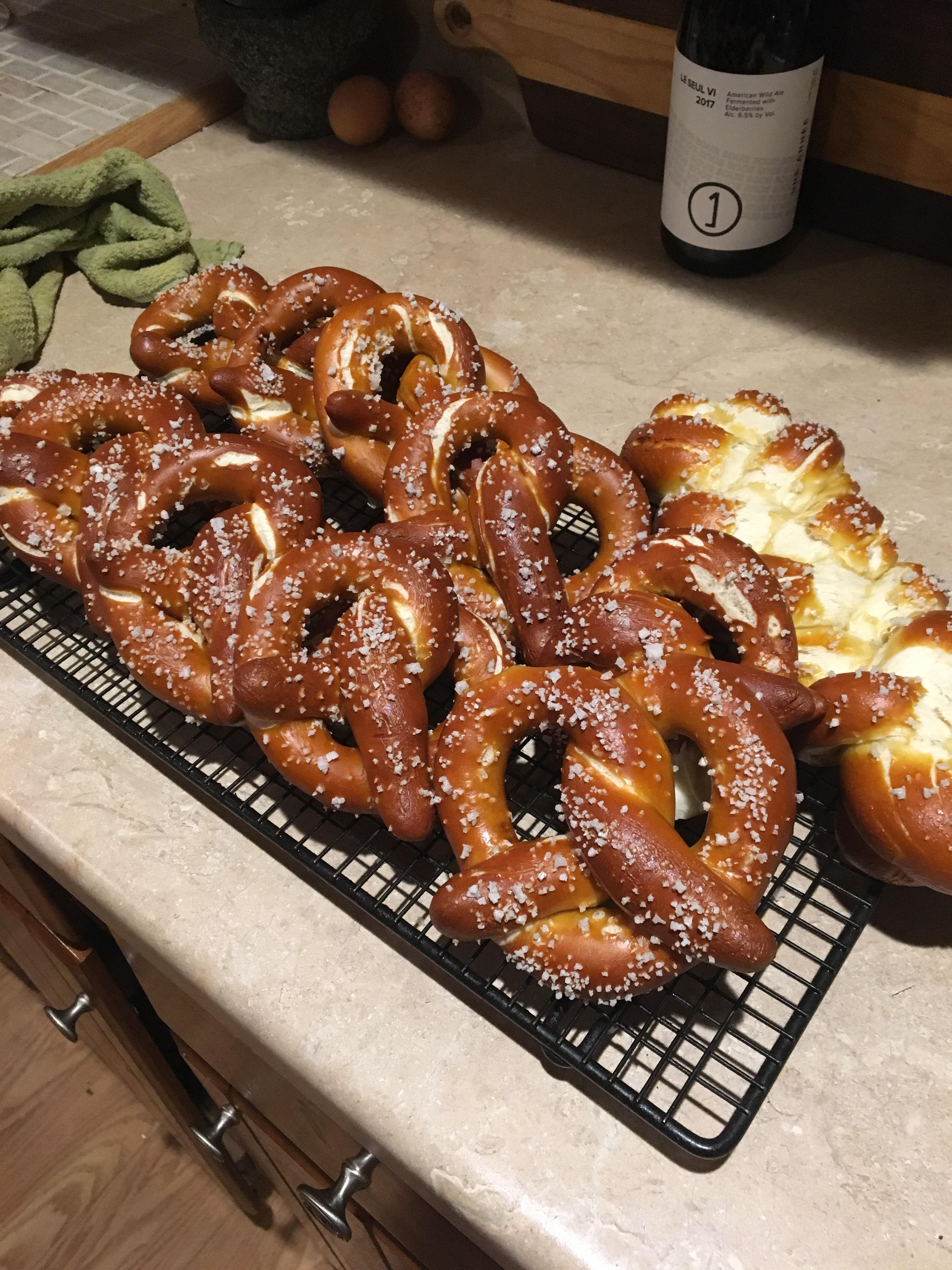 Bavarian Pretzels [Homemade] r/food