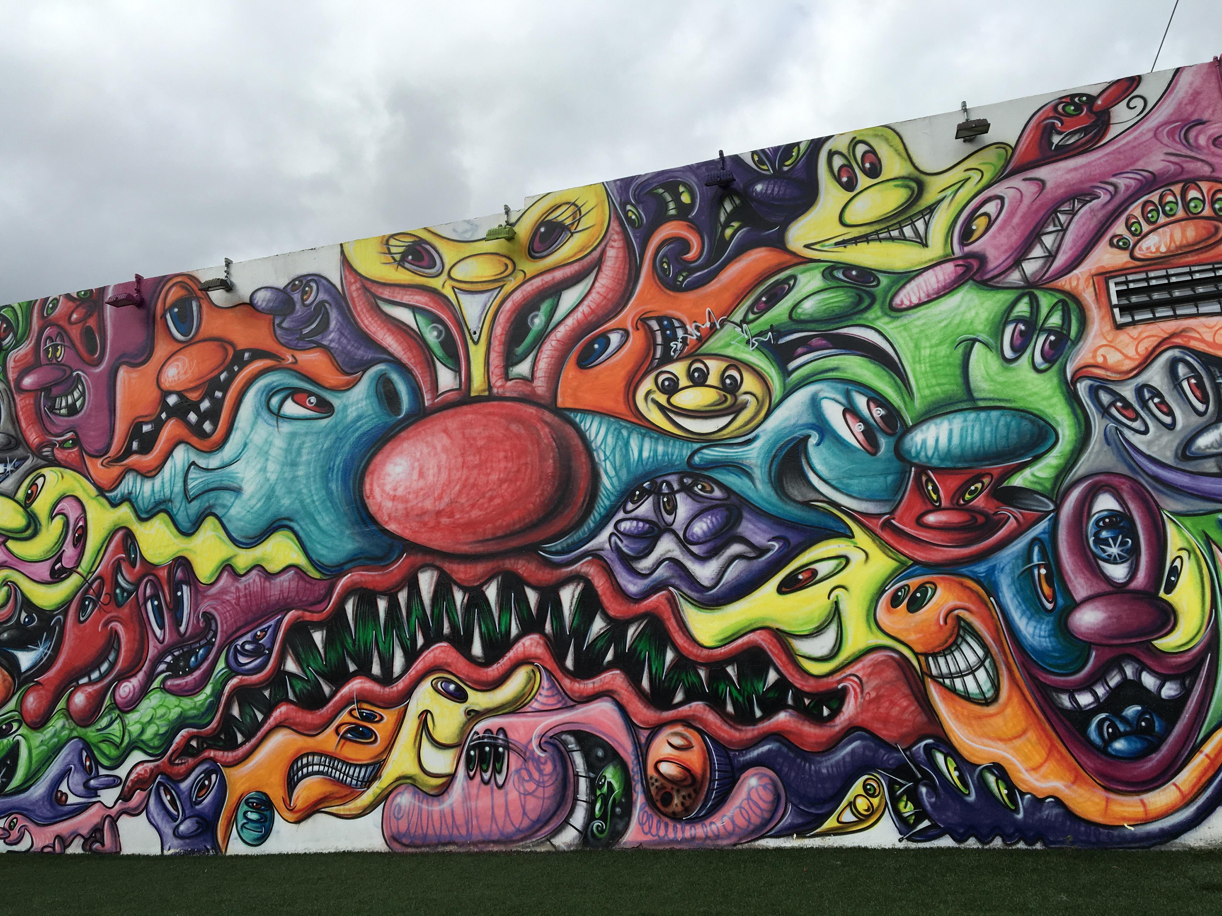Photo of street art I took at Wynnwood Walls in Miami, Florida r/pics