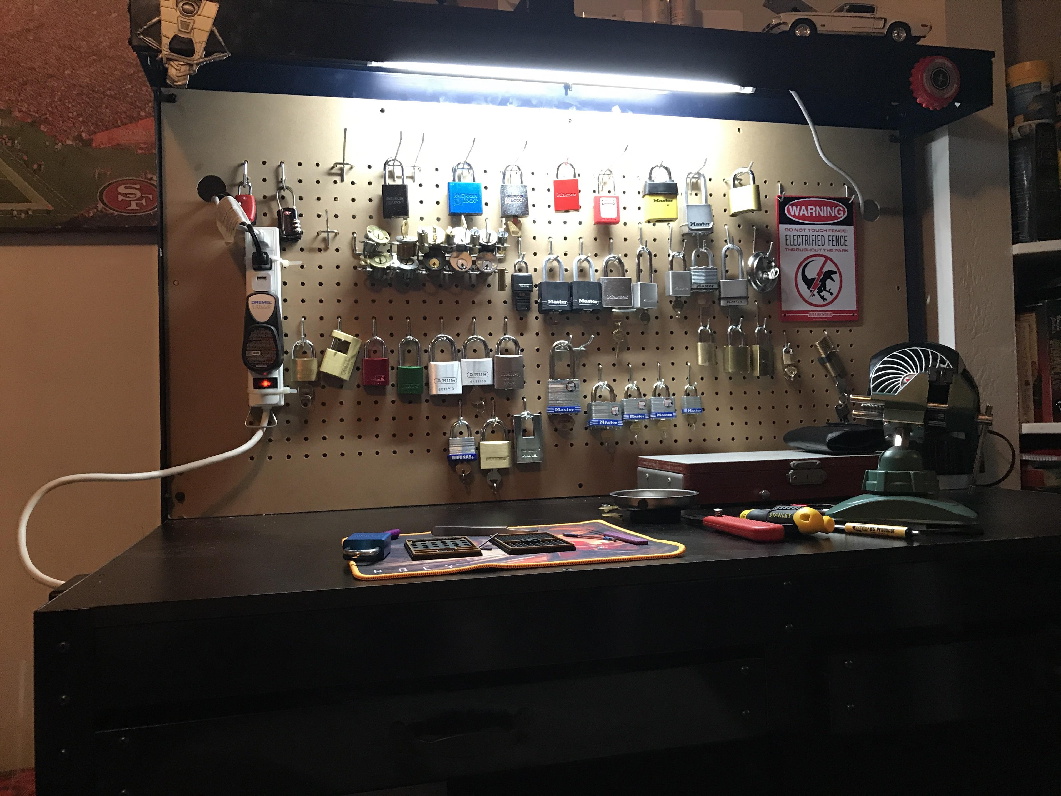 Got a new workbench for 80 at harbor freight and finally have a place