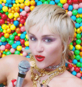 Miley Cyrus Suck Tease