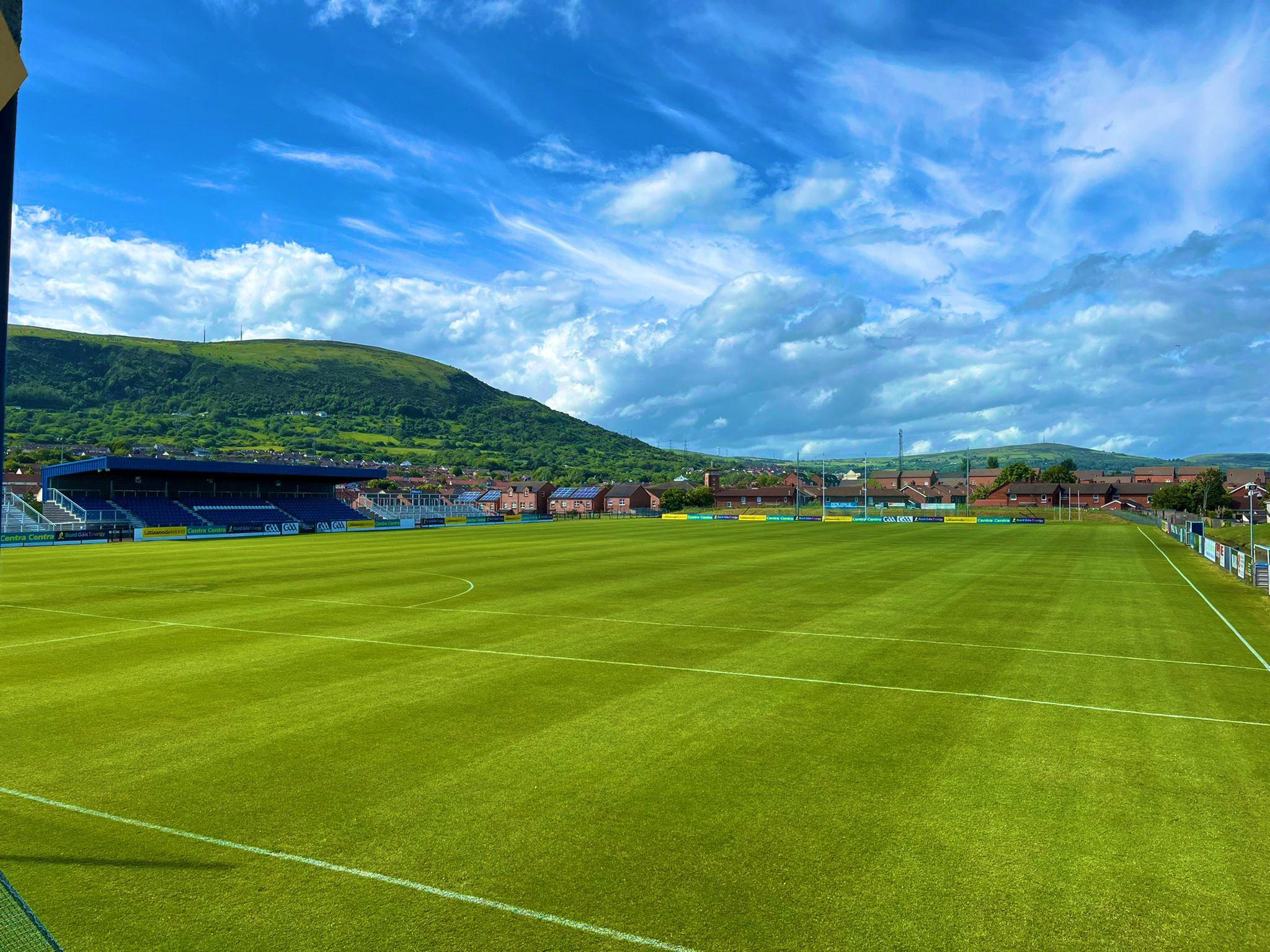 Corrigan Park is looking great for tomorrow’s big Championship game