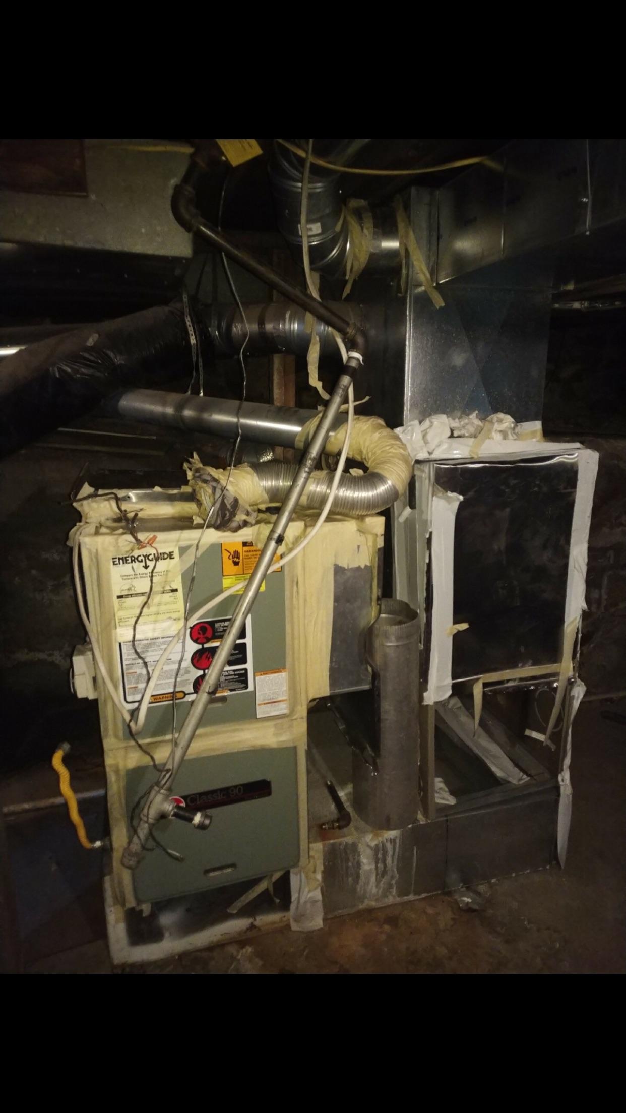 Furnace change out, homeowner special. r/HVAC