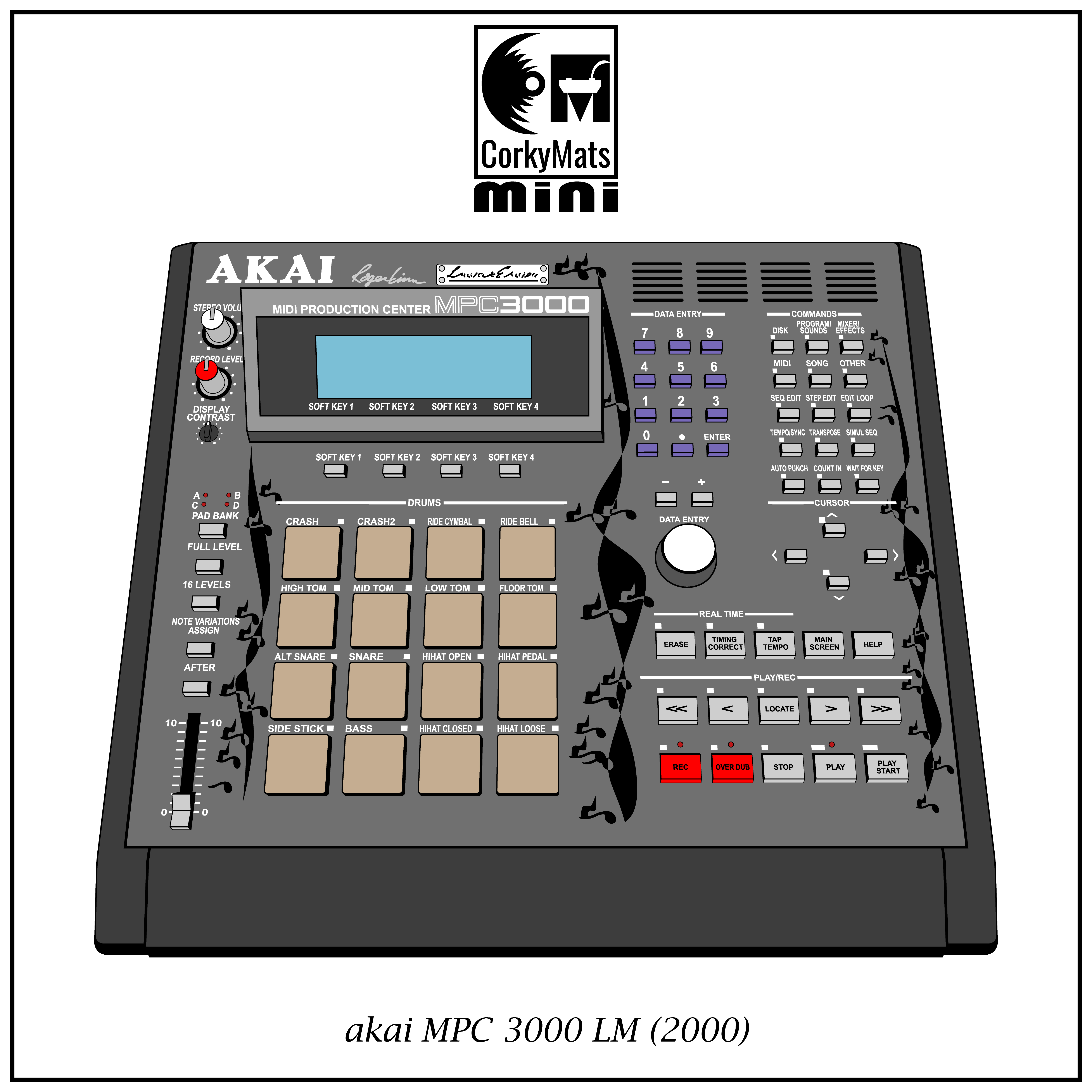 Sunday hifi, and to pair it with the prior Akai MPC, here I present