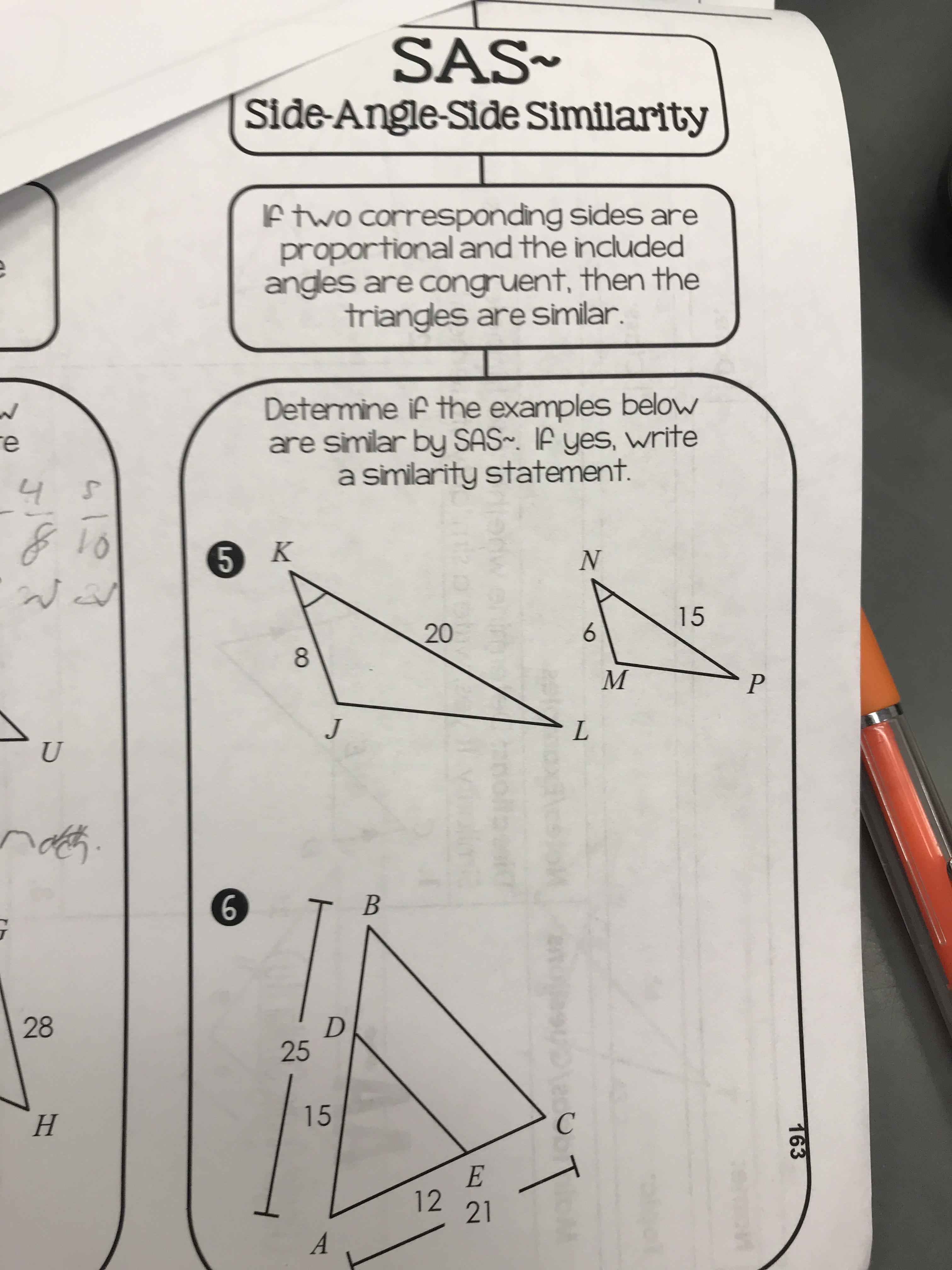 Sas Math / Congruence Of Triangles Conditions Sss Sas Asa And Rhs