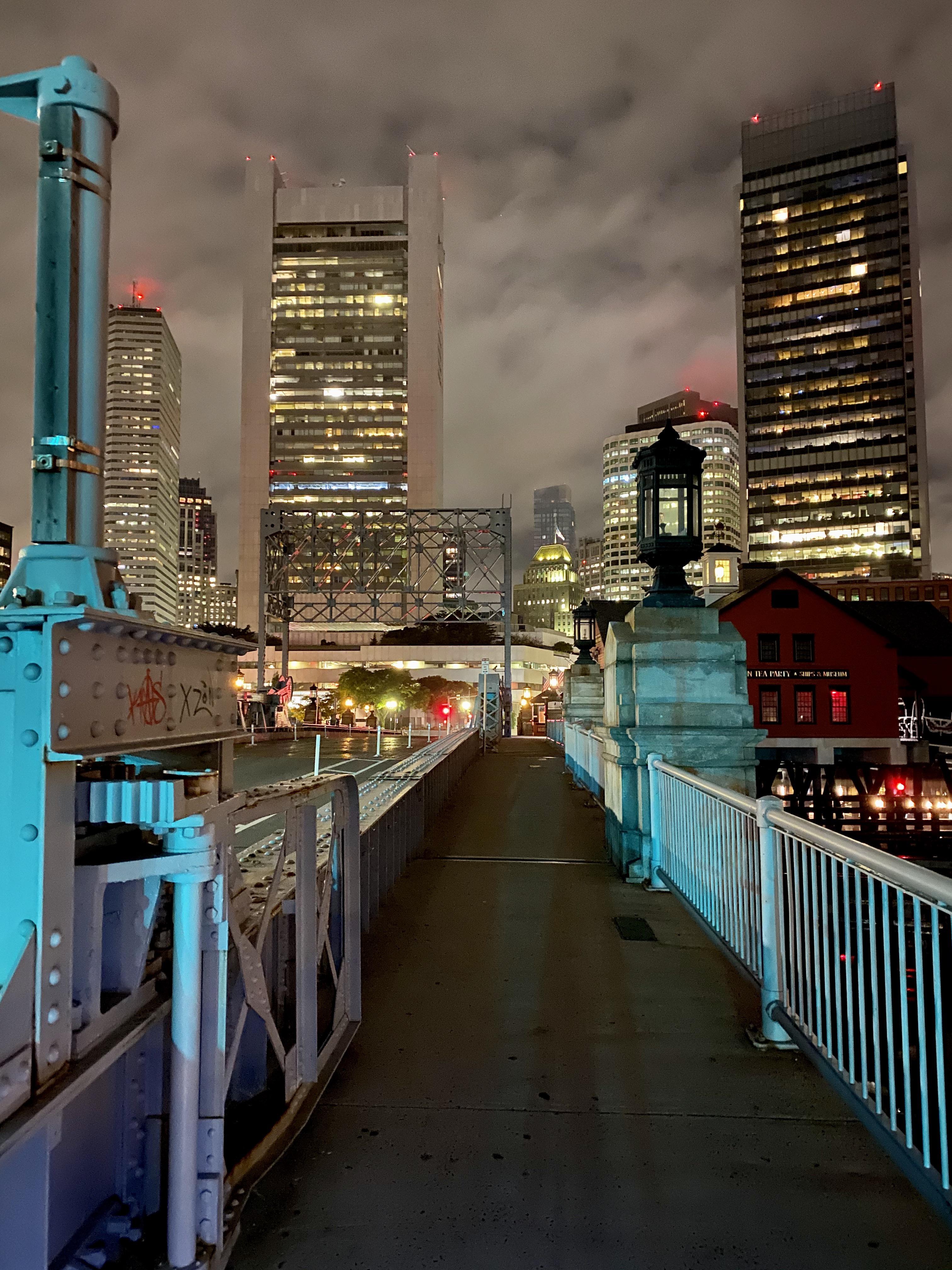 Congress Street Bridge sure is pretty. r/boston