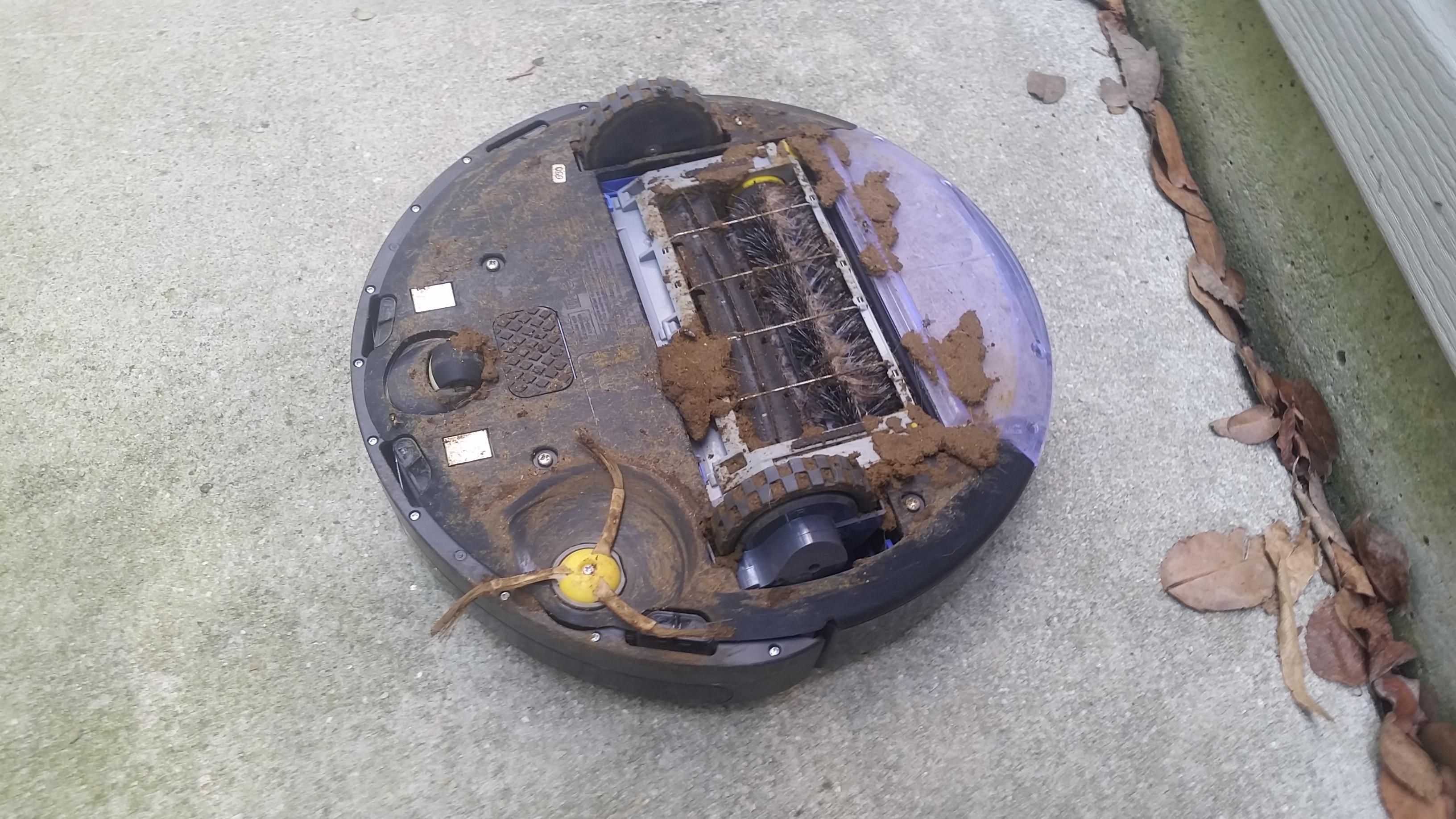 Roomba + dog poop = shitty robot? r/shittyrobots
