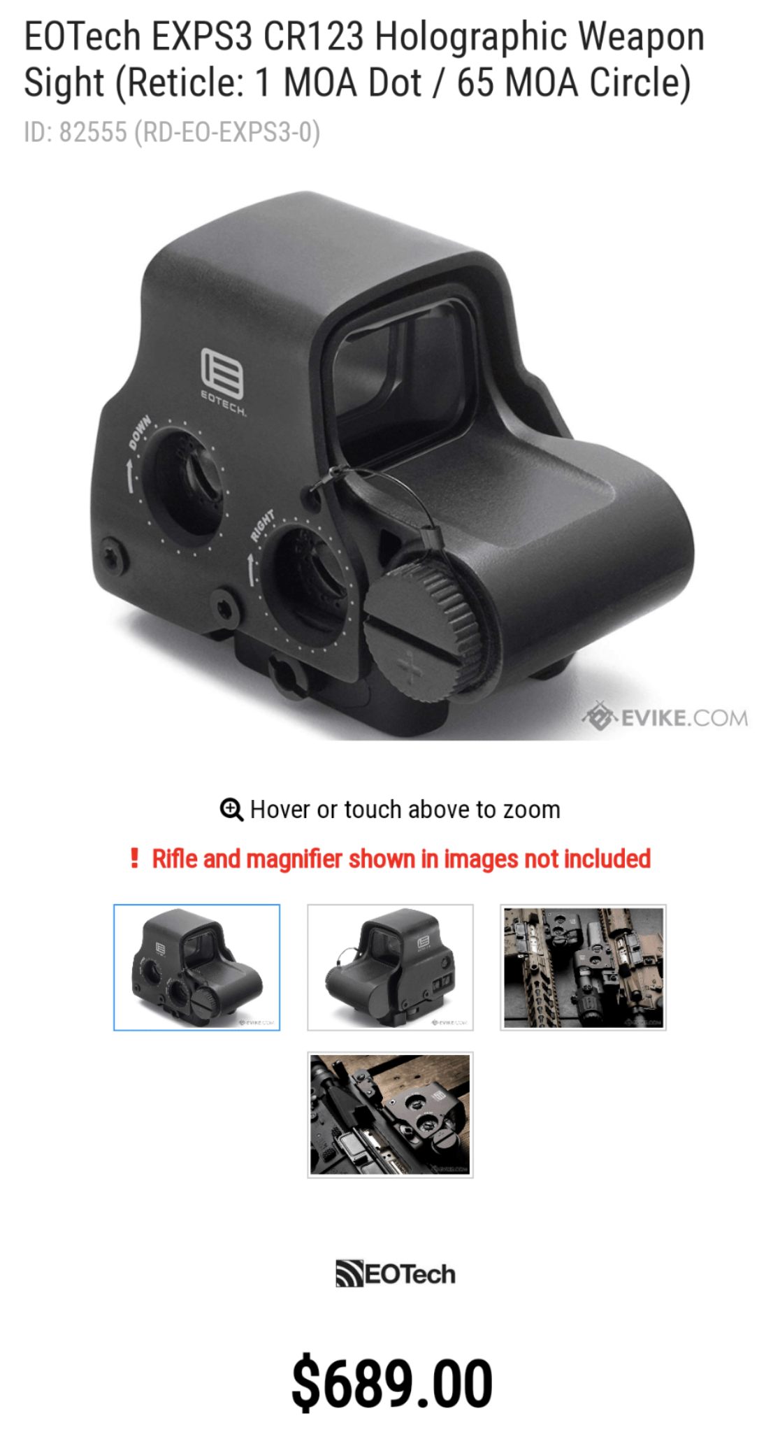 Does anyone here actually have a real Eotech? r/airsoft