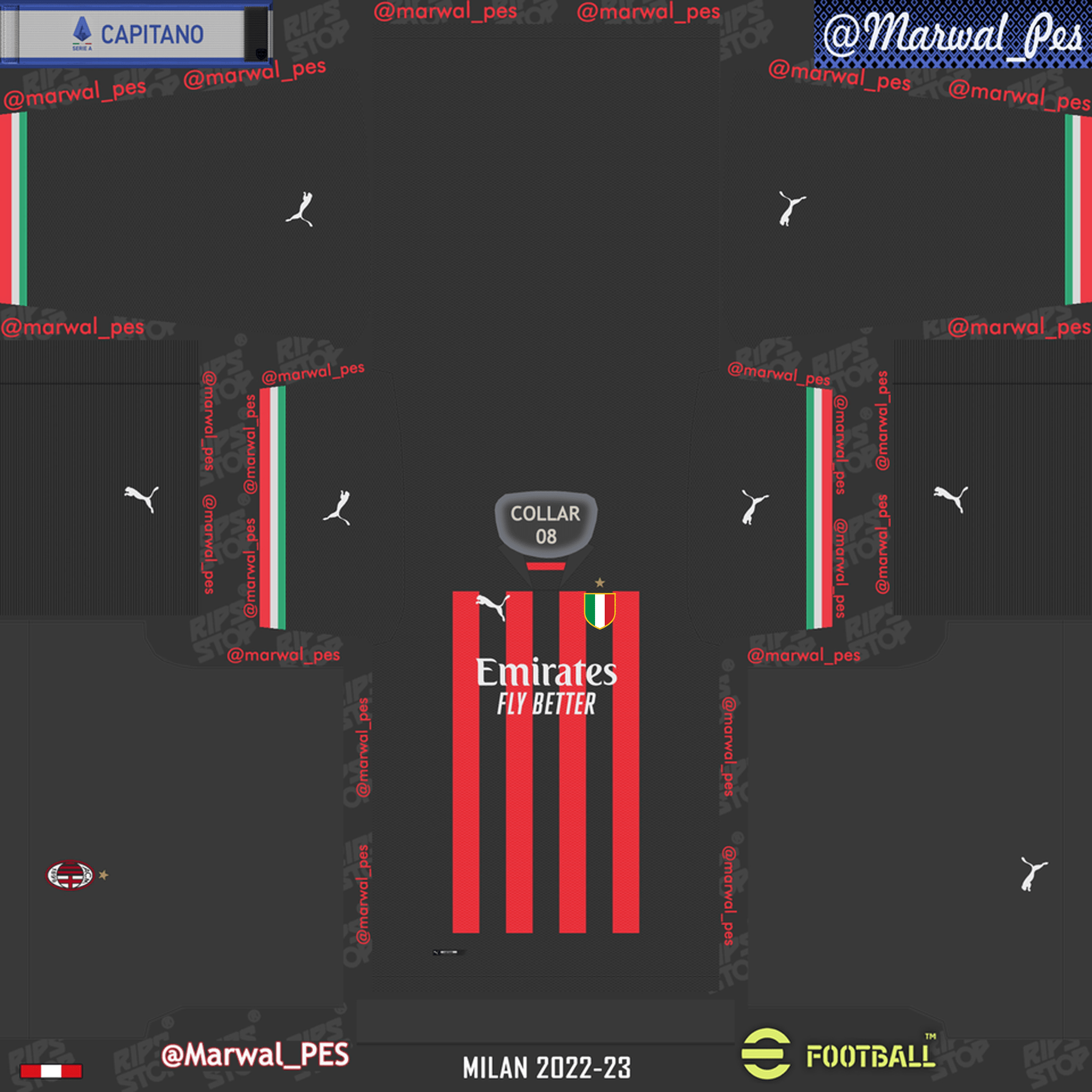 [KIT] AC Milan Kit 202223 with Scudetto r/WEPES_Kits