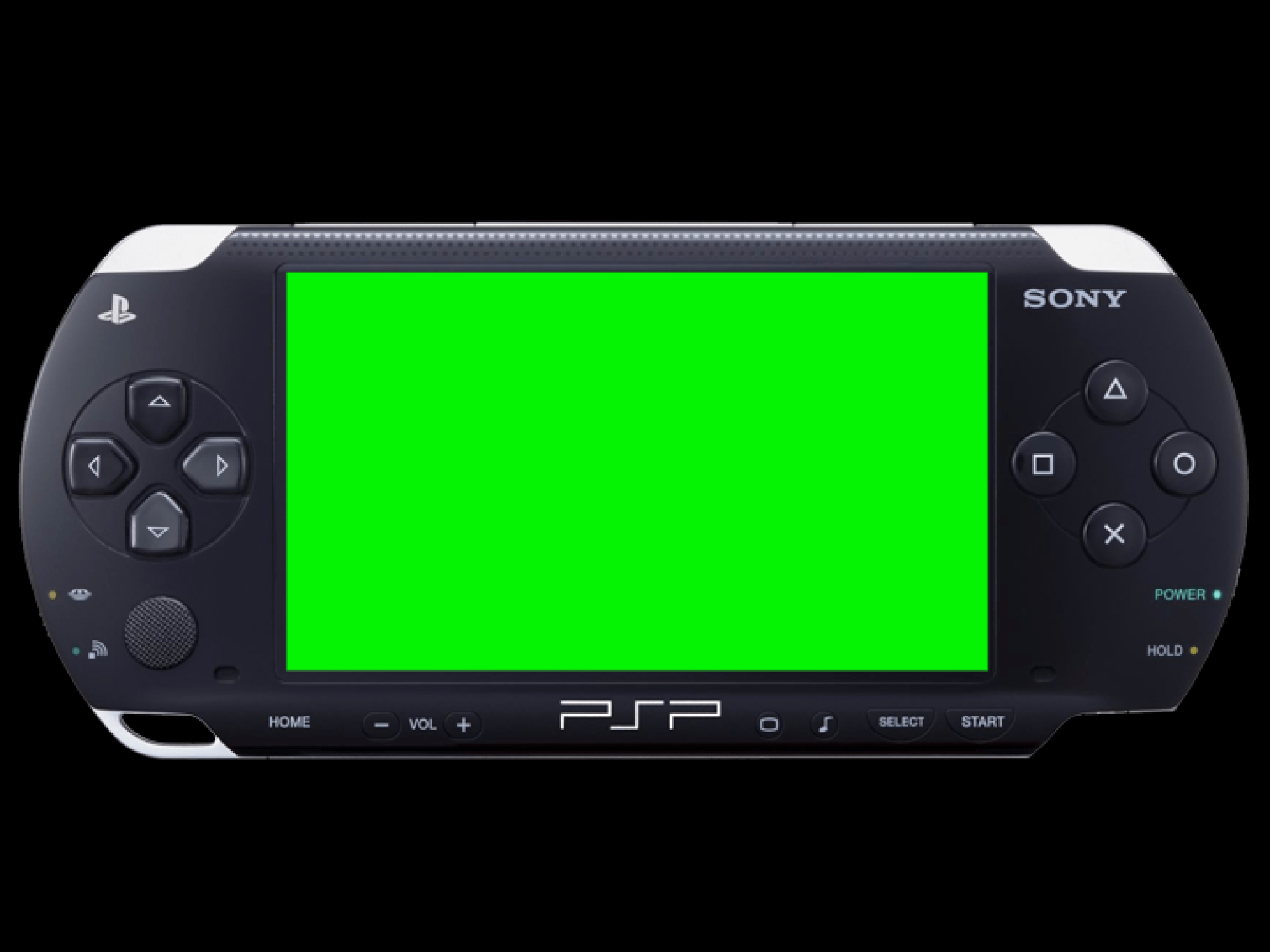 Green Screen PSP (1920x1440) for gameplay and edits r/PSP