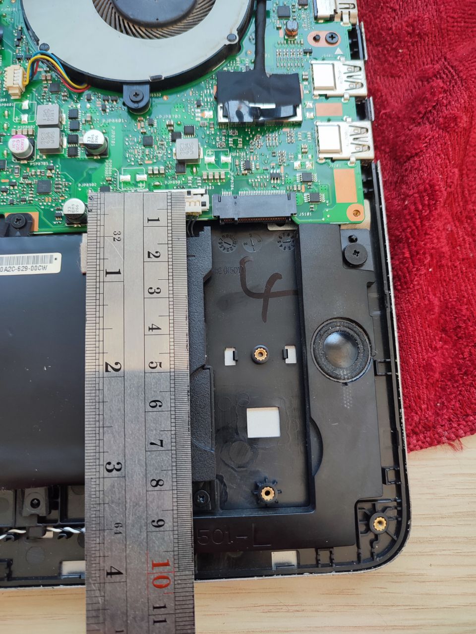 How can I make sure that this is a M.2 slot or something else? laptop