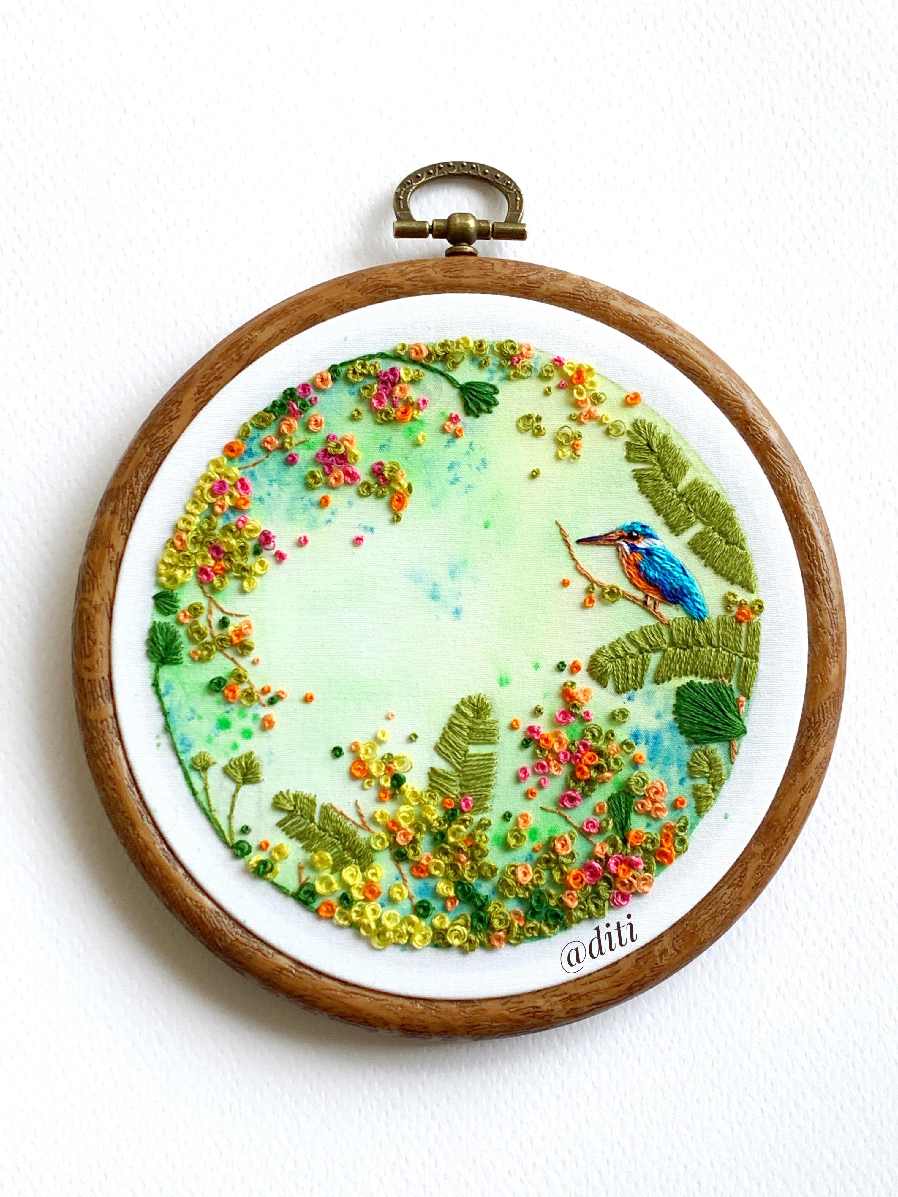 Mixed media embroidery r/ArtisanGifts