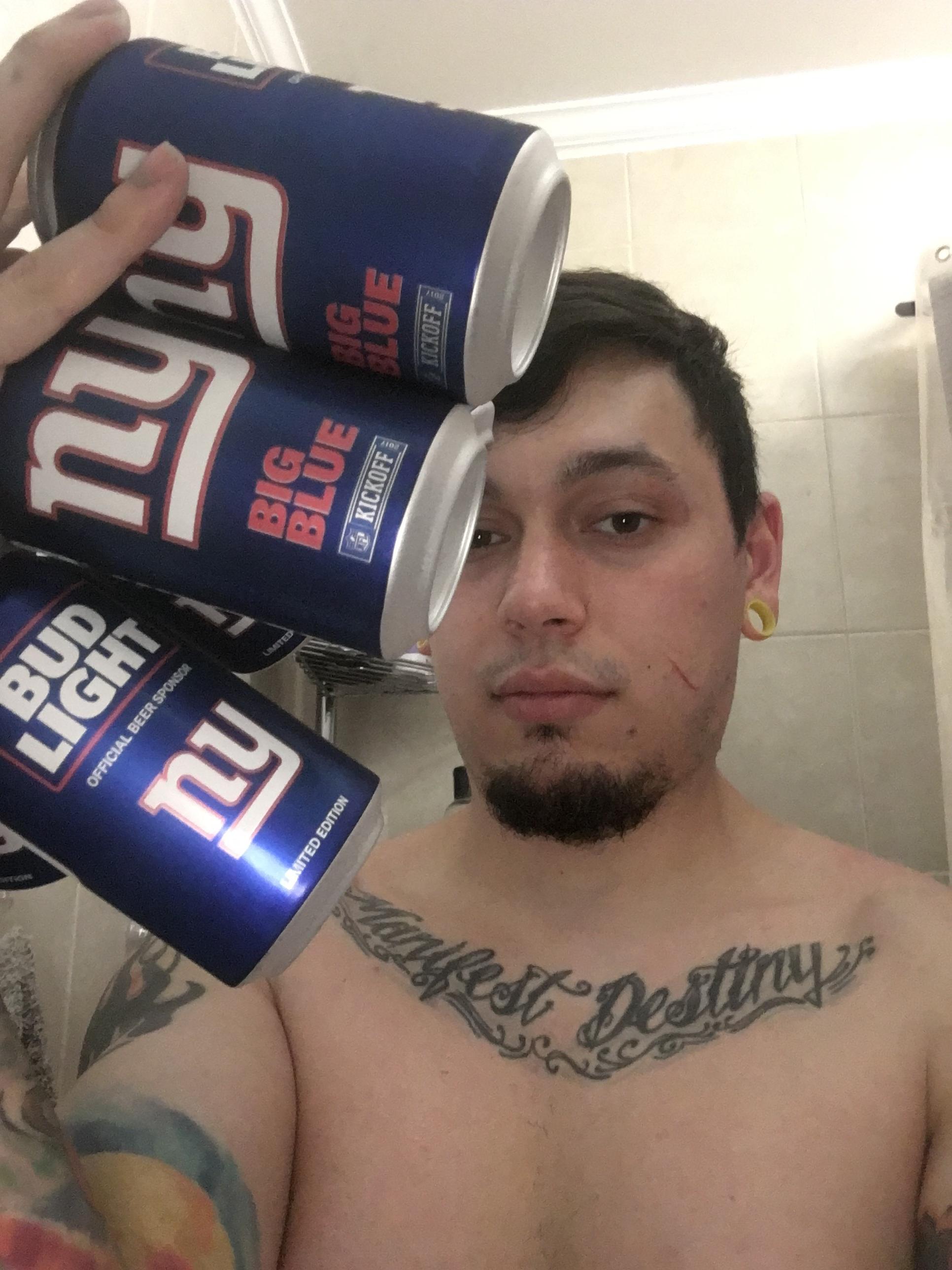 This shower beer brought to you by my now ex for showing me she’ll