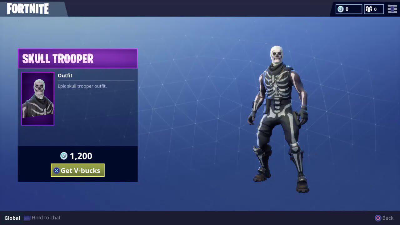 Remember when Skull Trooper was considered by many as a rare skin? I’m