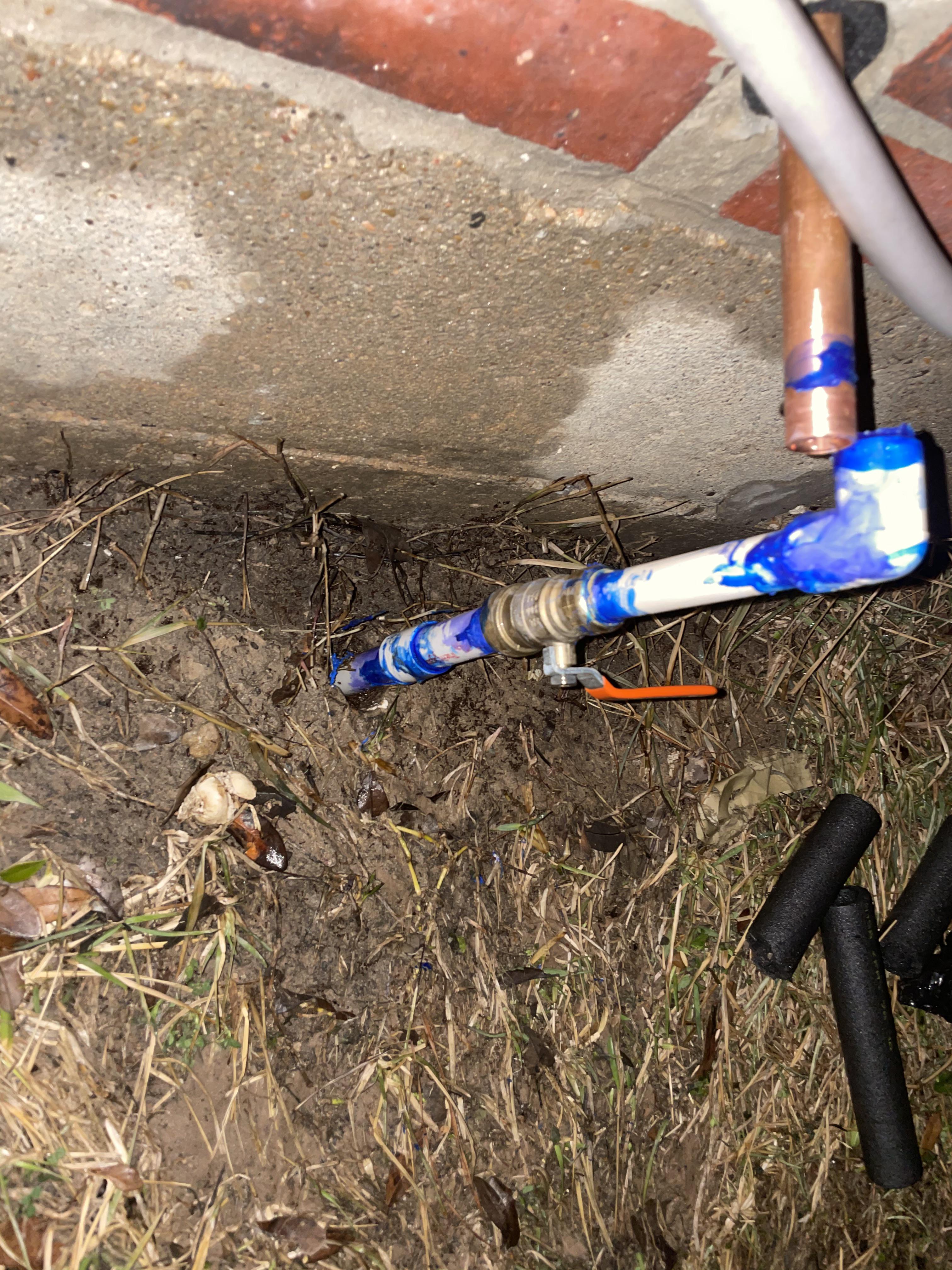 Whats wrong with this picture?? Landlord said it was permanent!!! Looks