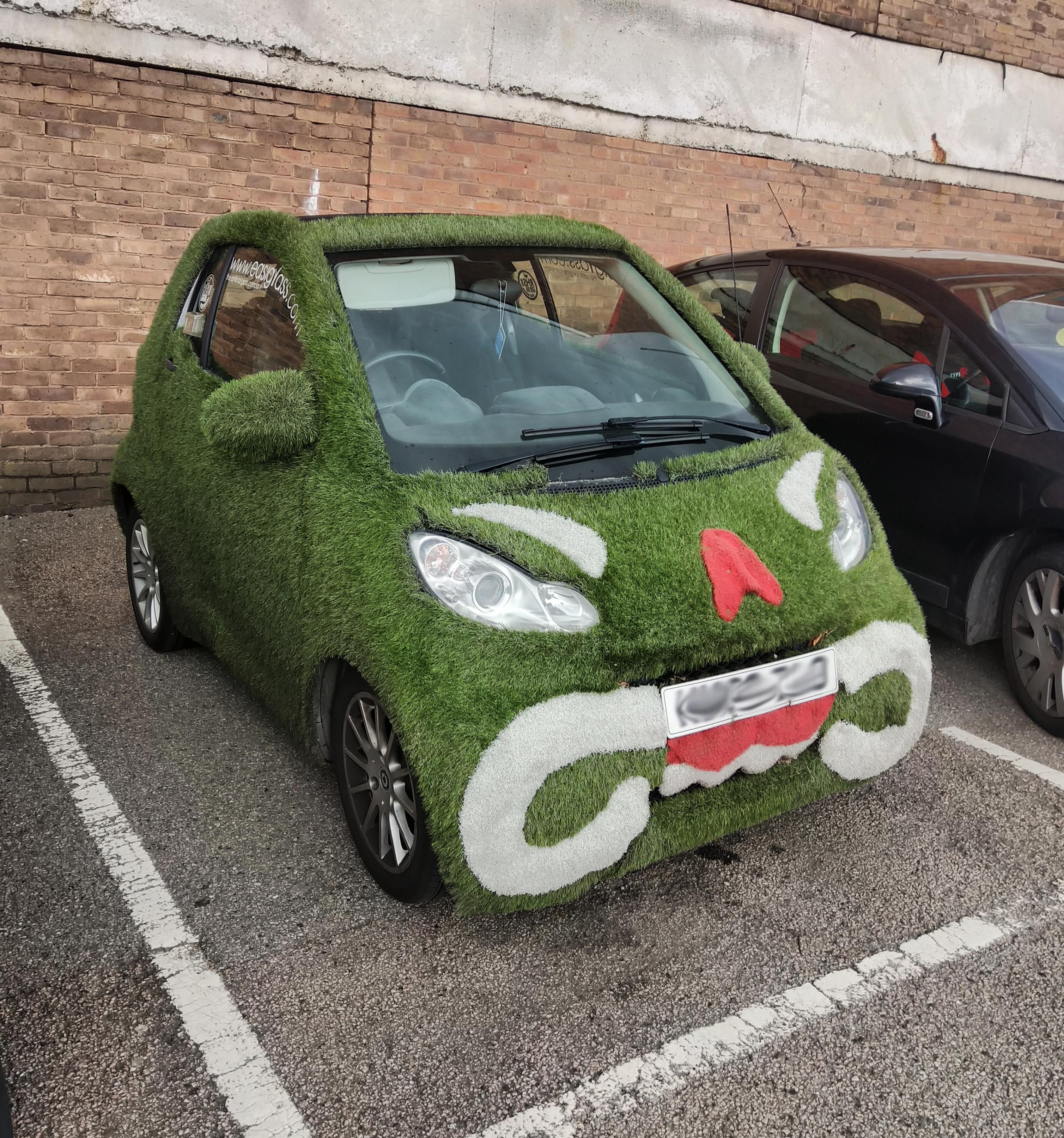 A wild Smart car appeared! r/Shitty_Car_Mods