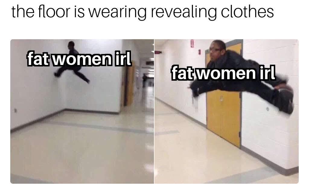 Floor meme r/fatadmirersmemes