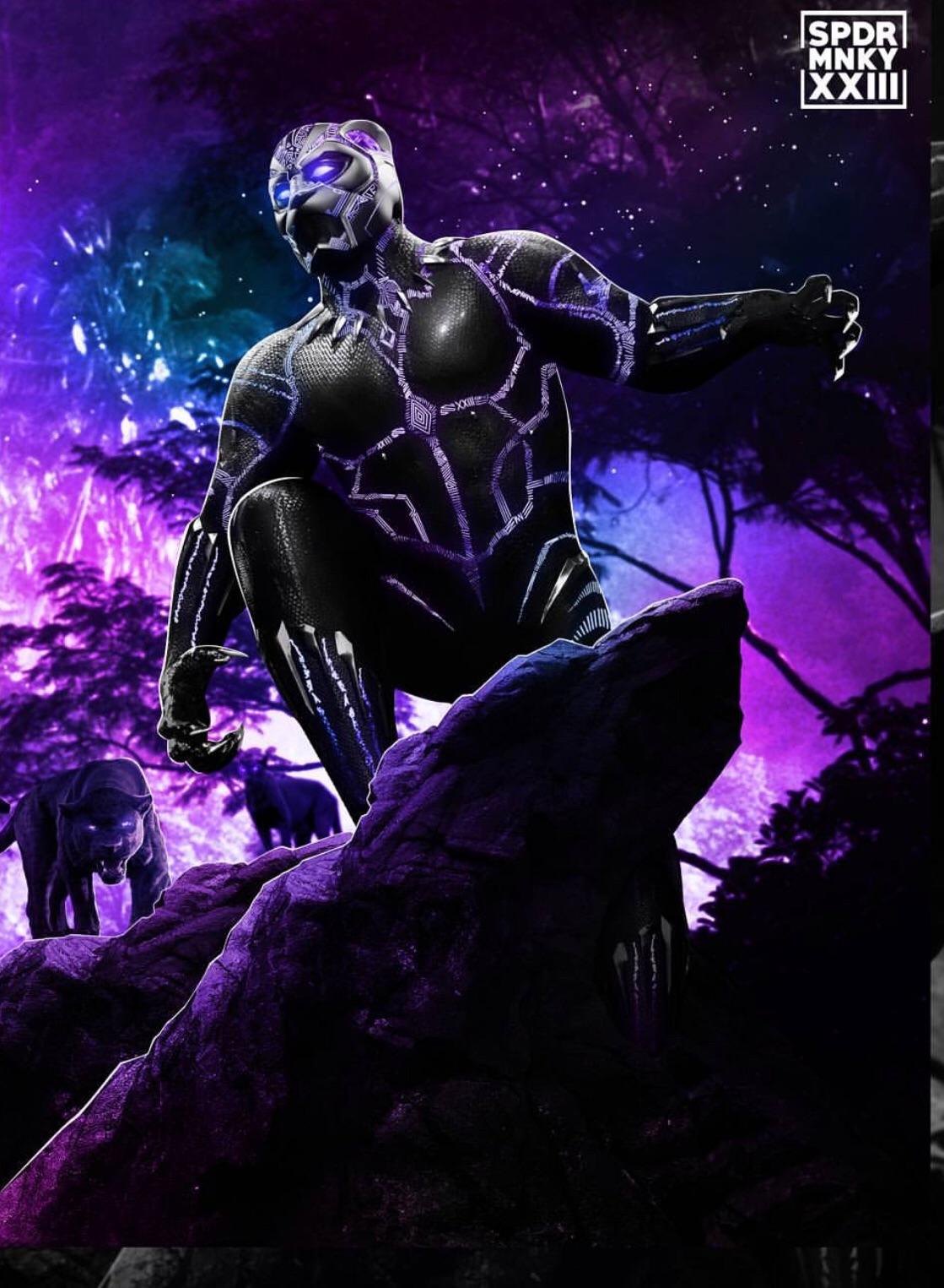 Black Panther fan art. r/marvelstudios