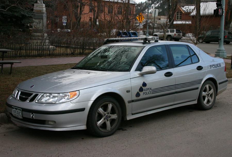2004 SAAB 95. Aspen Colorado Police. r/PoliceVehicles