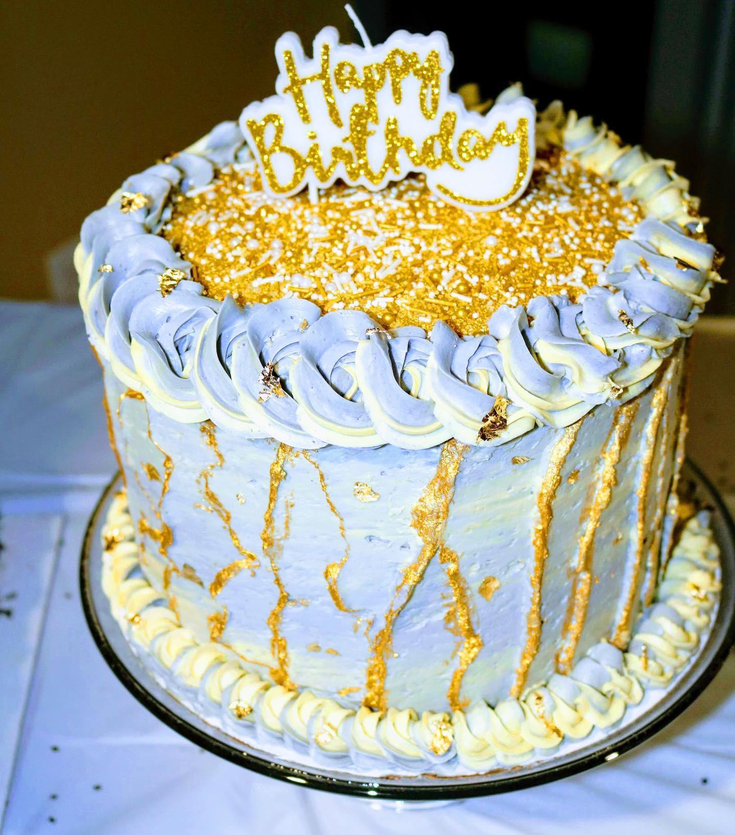 My Sister’s 11 Layer Buttercream Creation for my 25th Birthday. Bailey