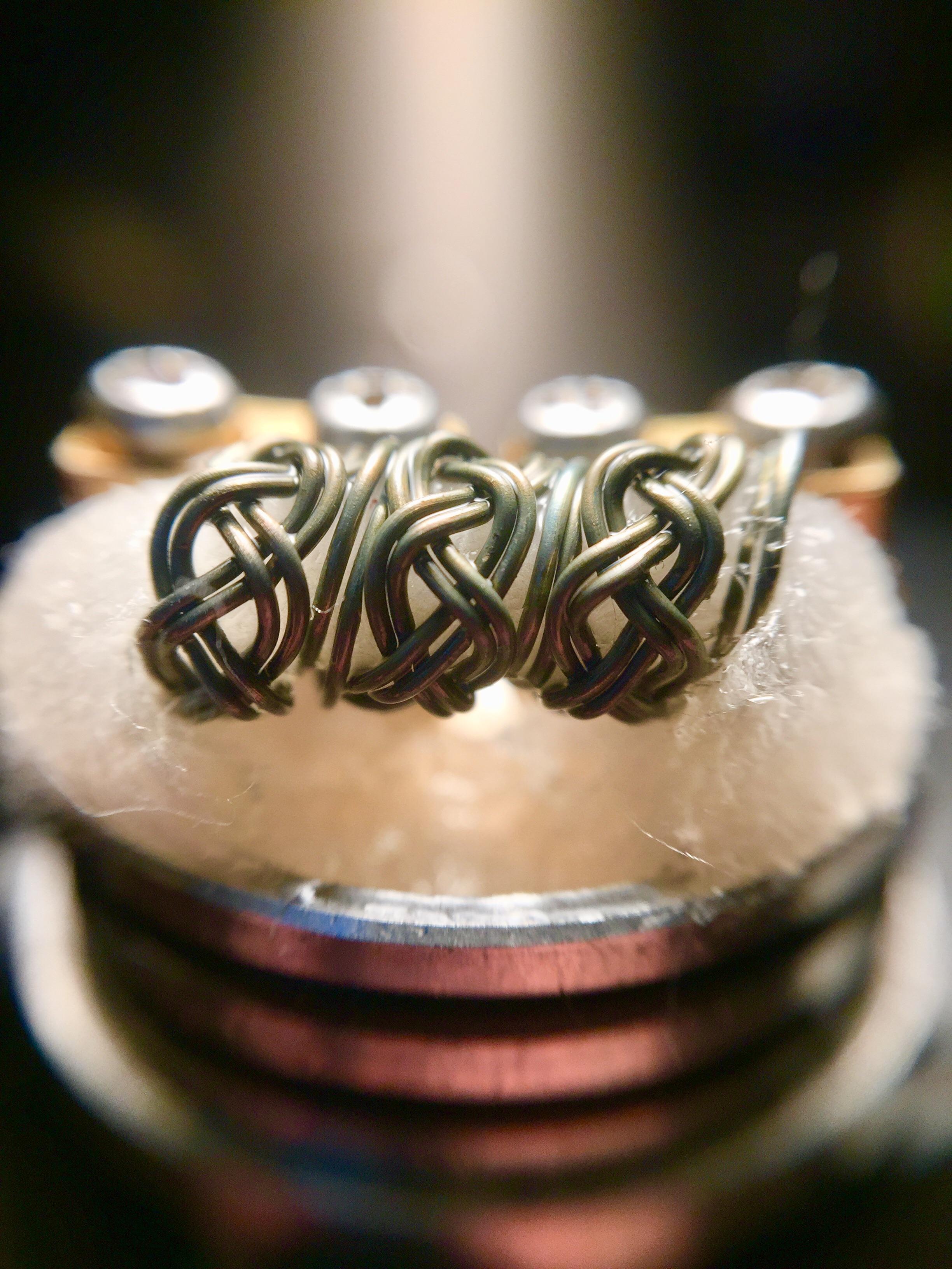 When you only have one gauge of wire r/Vape_Porn