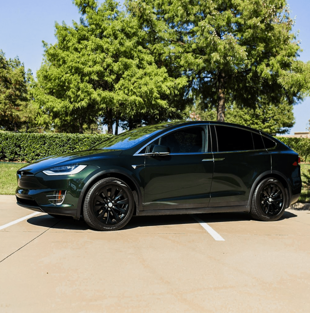 Tesla Model X Midnight Green r/TeslaPorn