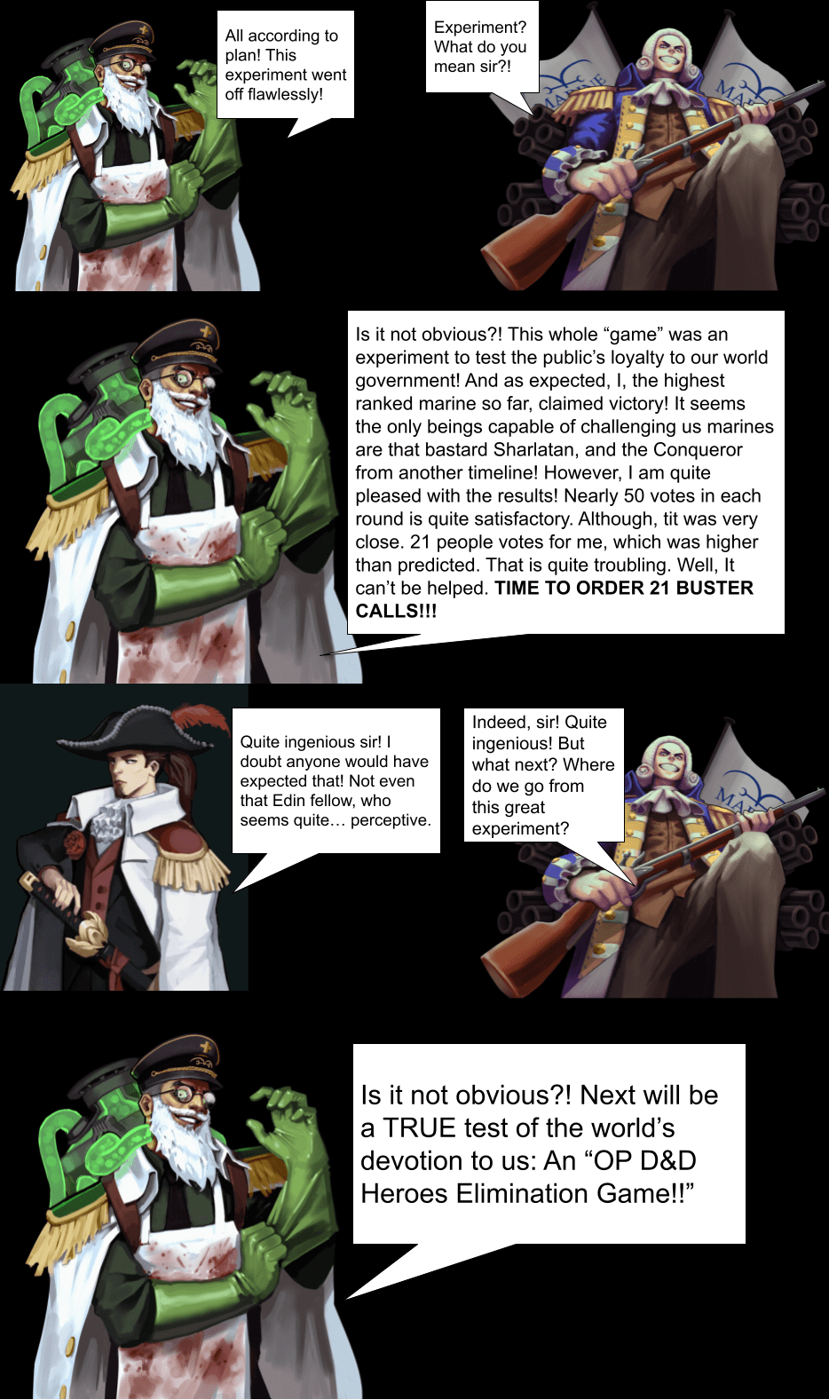 The truth behind Arzen's master plan is revealed! Duros Black has been