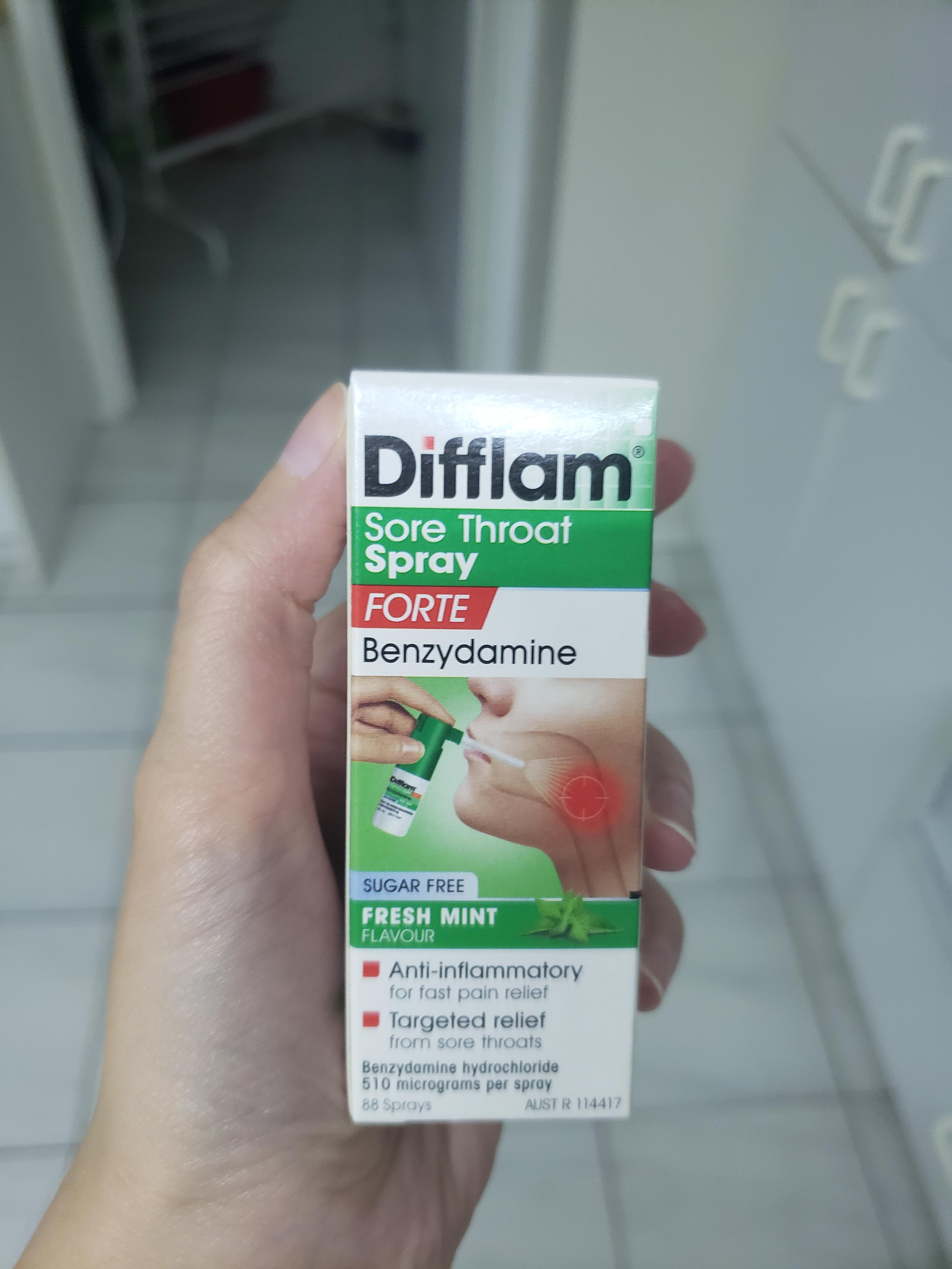 Just saying so far this one works like magic on your sore throat, you