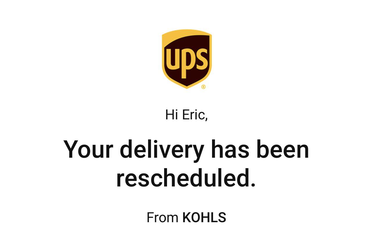 This should be UPS’s new company slogan r/UPS