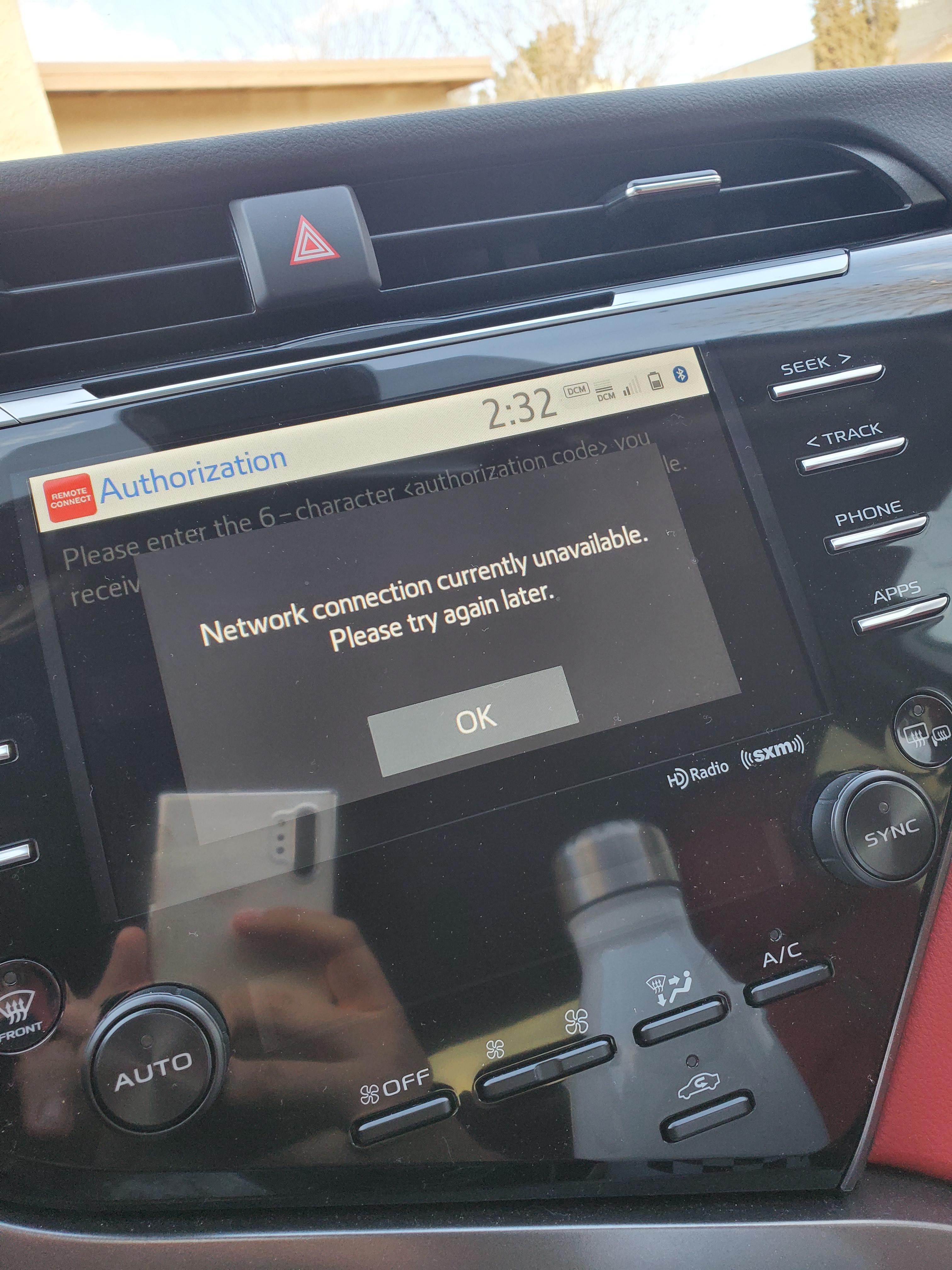 Network connection issues, Remote Connect doesn't work as it can't