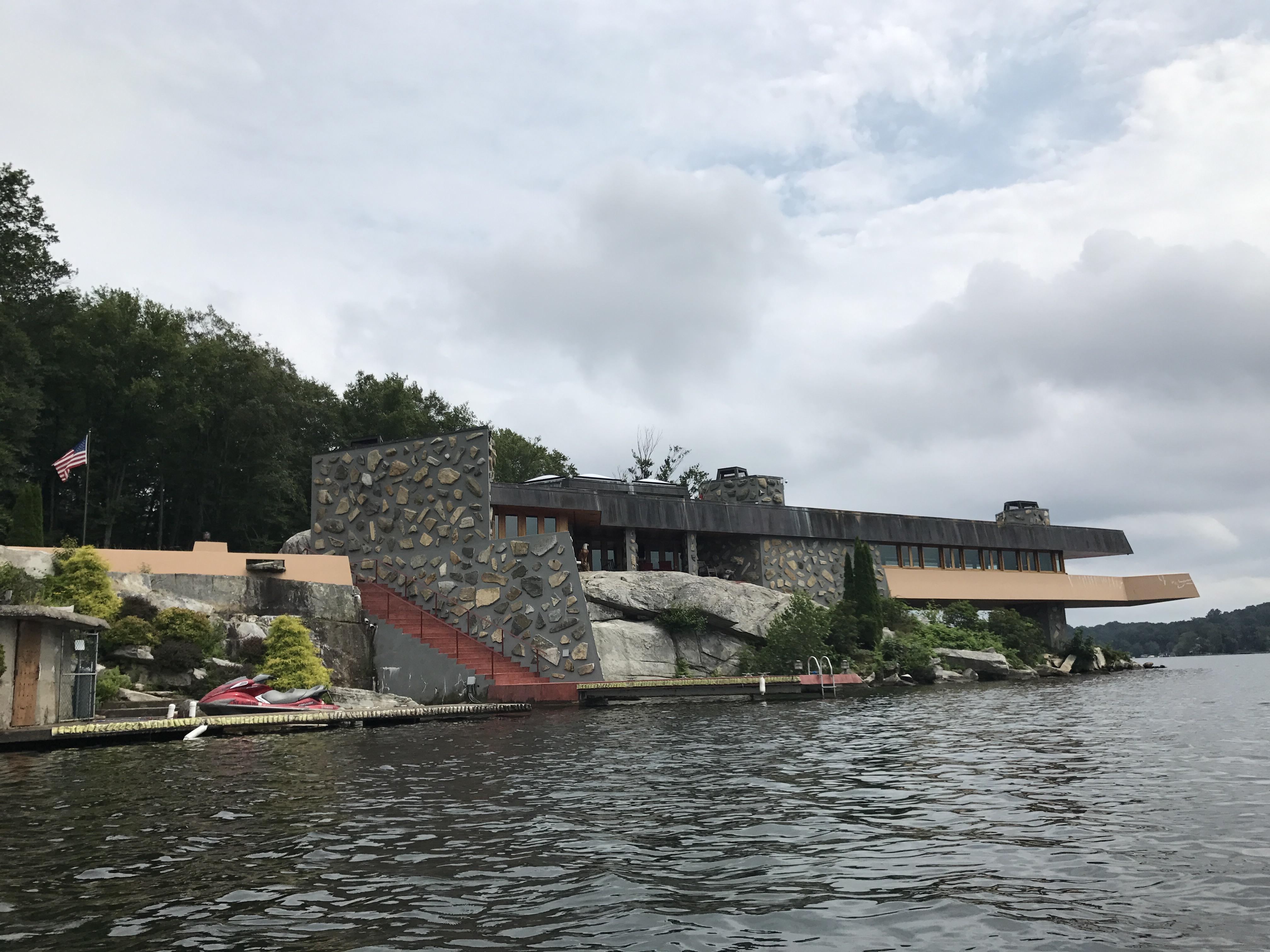 Massaro House is a private island residence inspired by designs of a