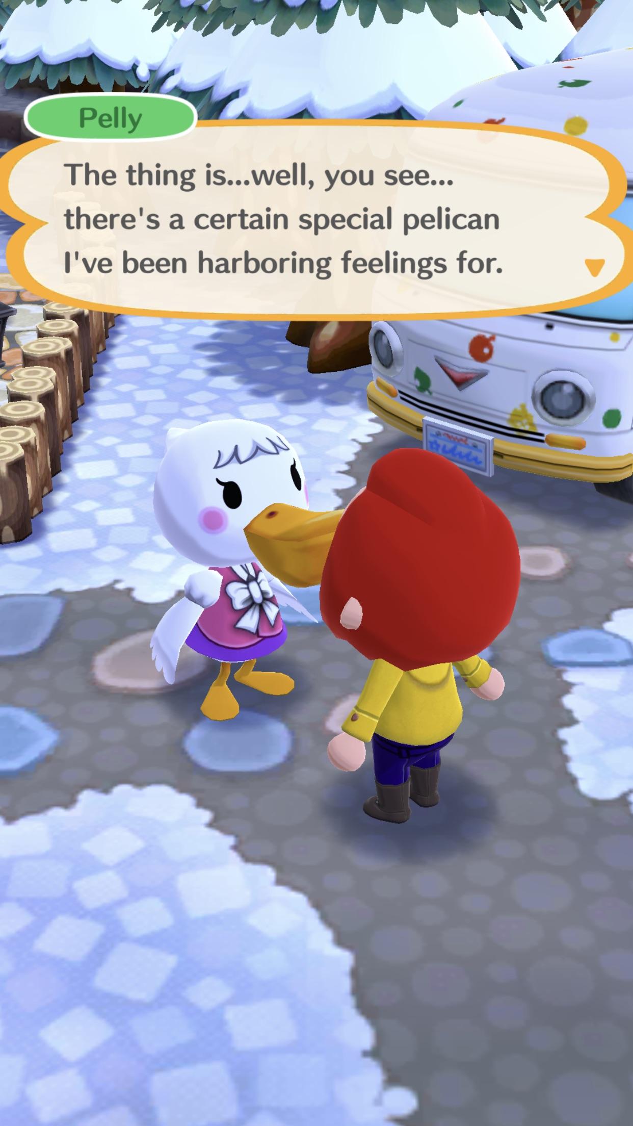 So Pelly is in love with Pete, but Pete always talks about how he loves