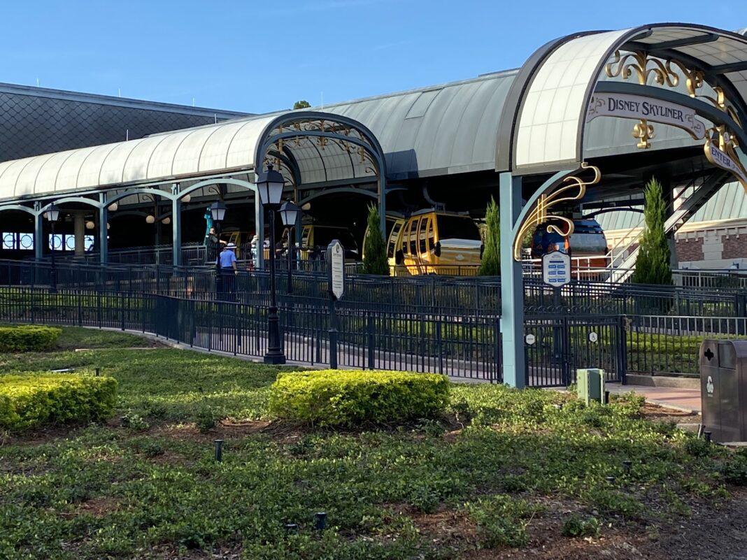 [Disney Skyliner, Walt Disney World] became Disney bumper cars once