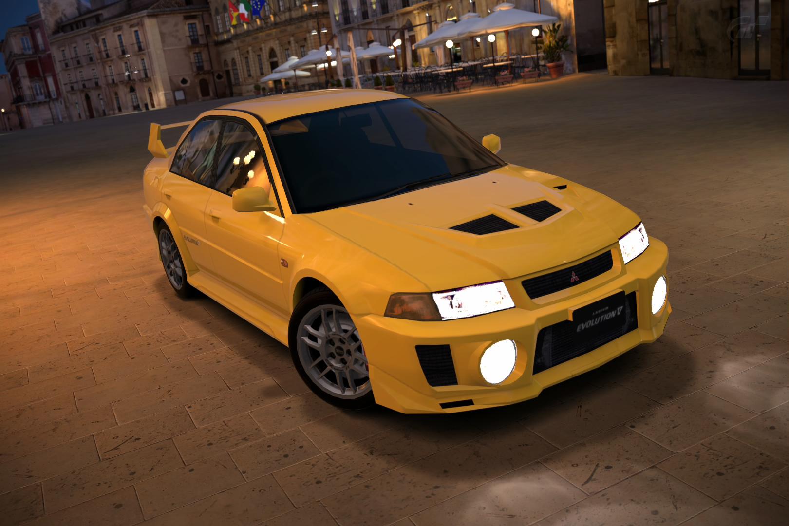 I bought a yellow evo 5 due to the memes, but this actually was the