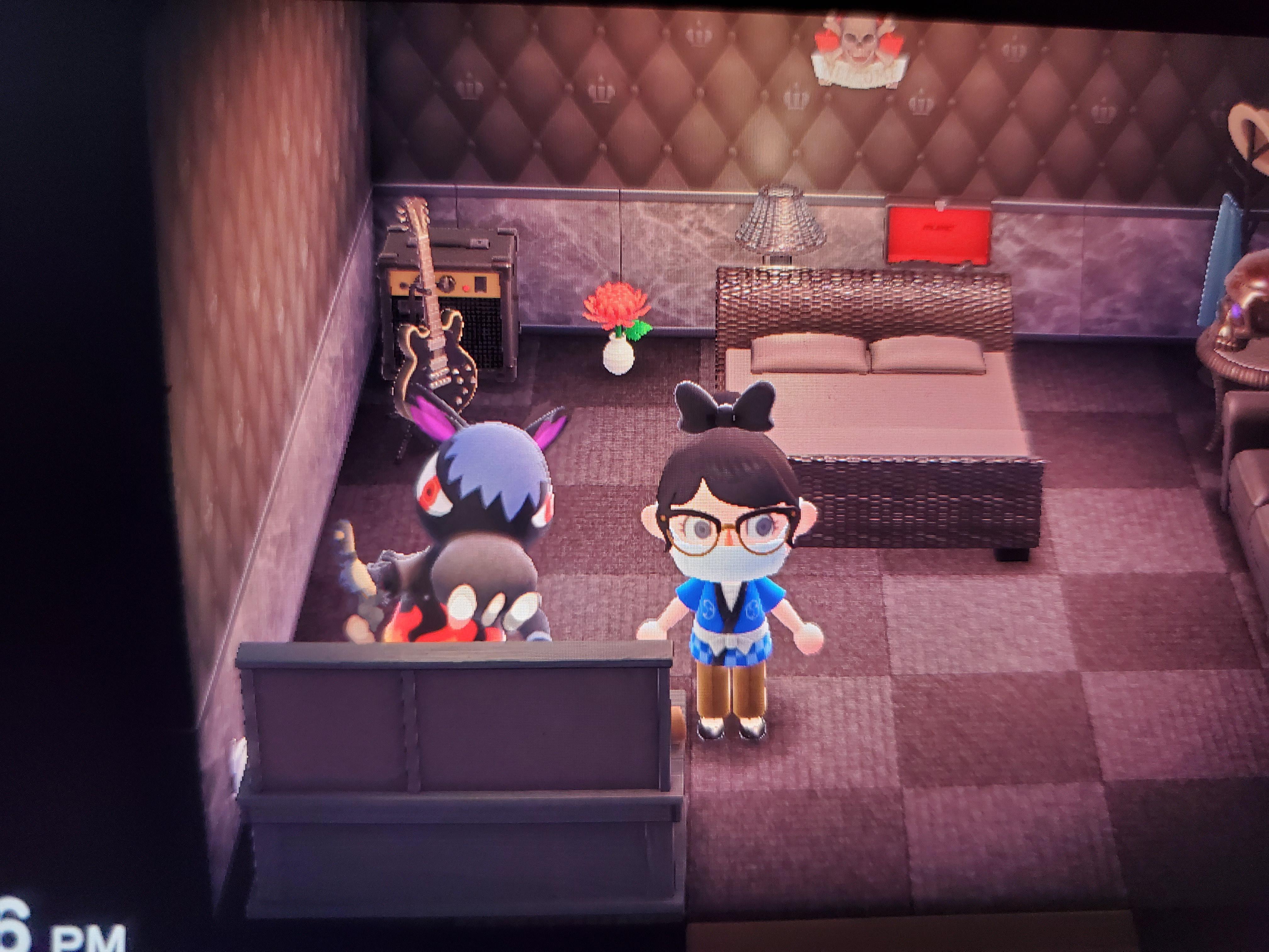 Roscoe is making a pile of zen cushions dm if you want to come r/AnimalCrossingTrading