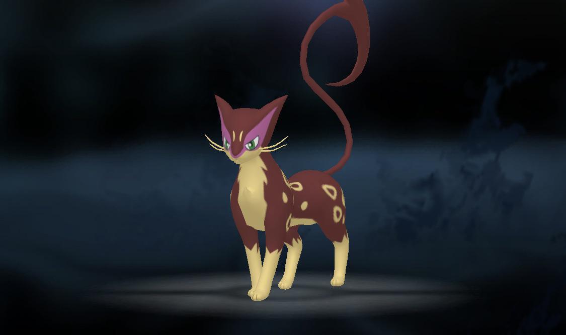 Shiny Liepard Pokemon Sword Esfelisa