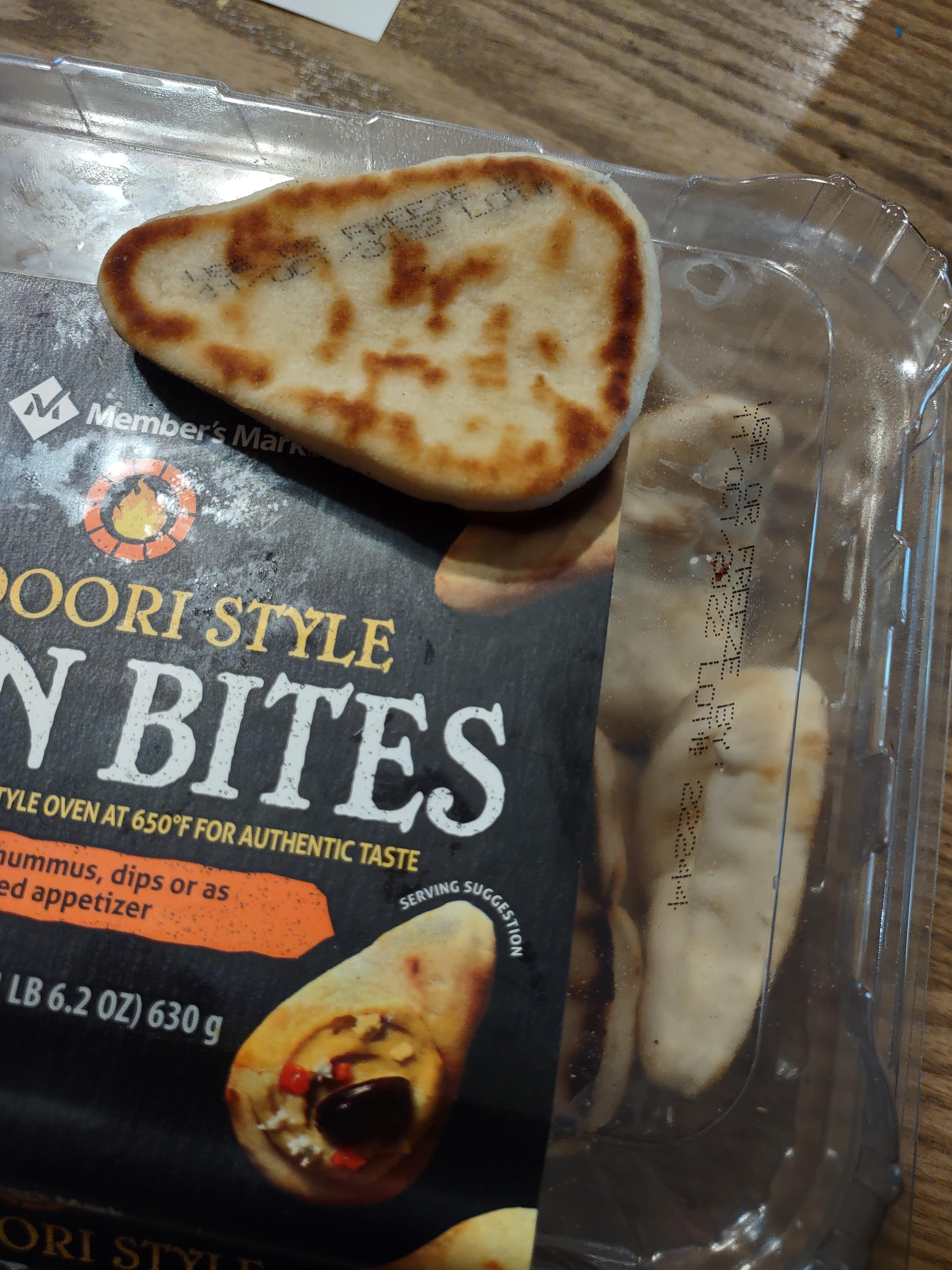 One of my naan bites has the "use by" date printed on it r