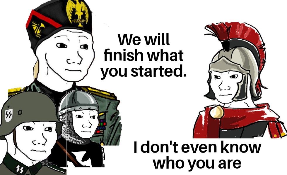 Just give up. Rome ain't coming back. r/HistoryMemes