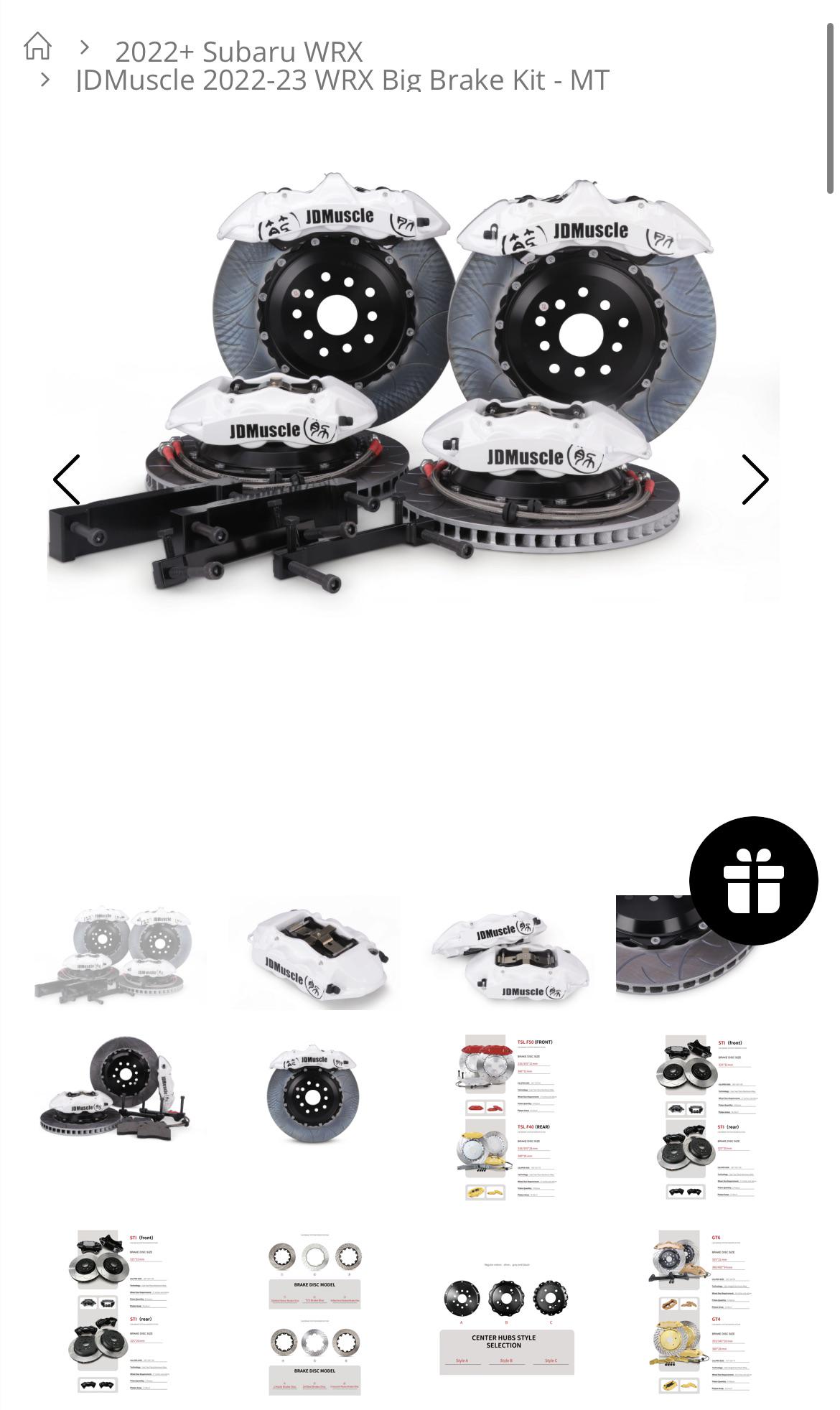 Big brake kit from jdmuscle questions r/wrx_vb